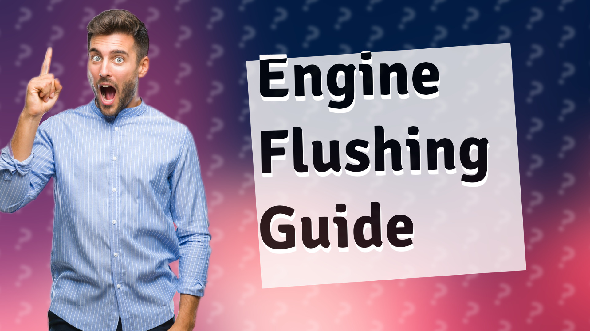 Engine Flushing Guide