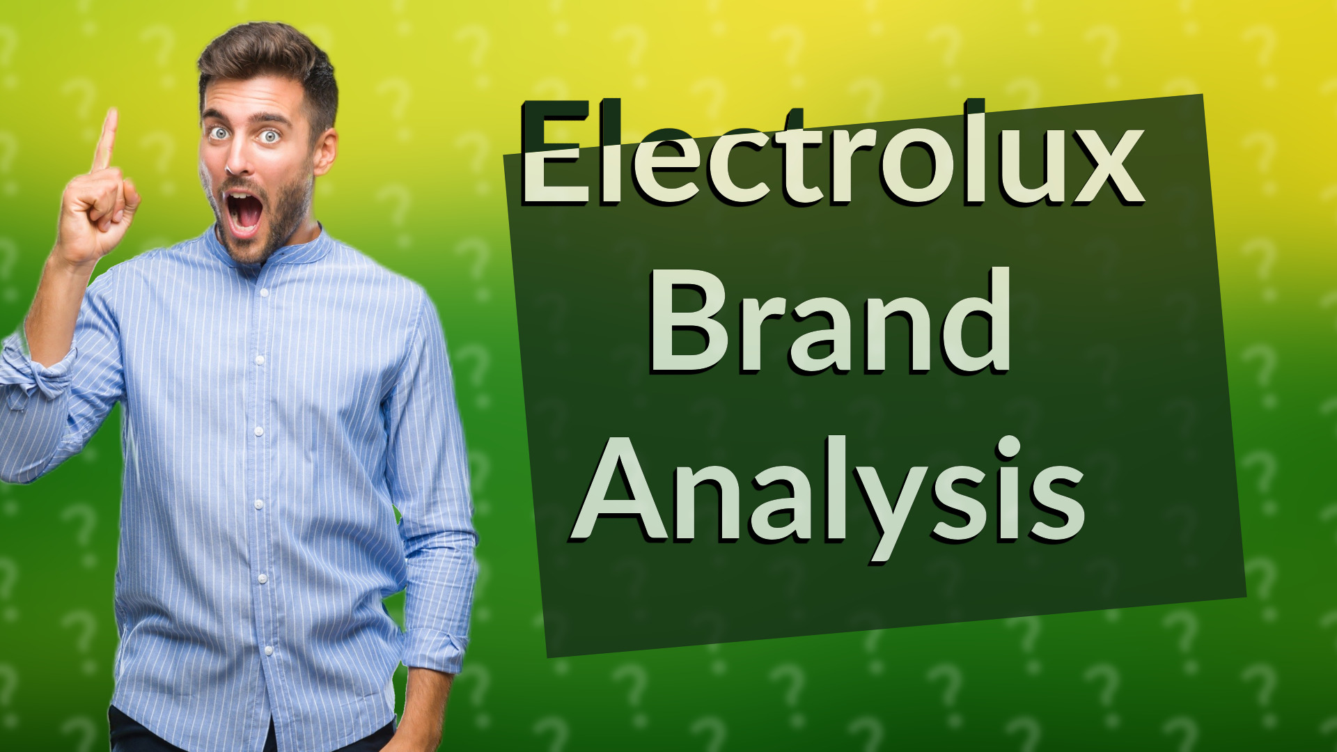 Electrolux Brand Analysis