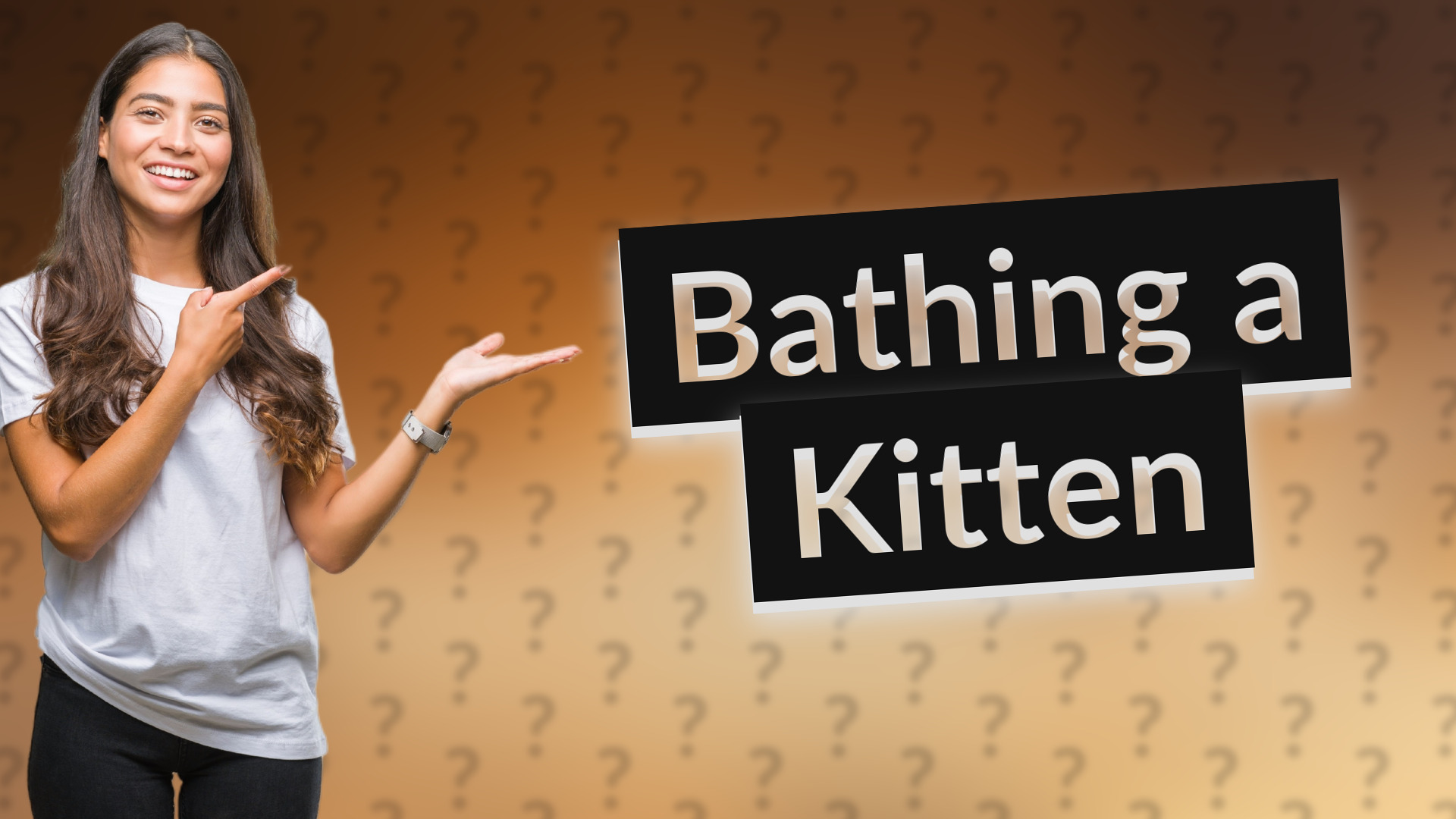 Bathing a Kitten