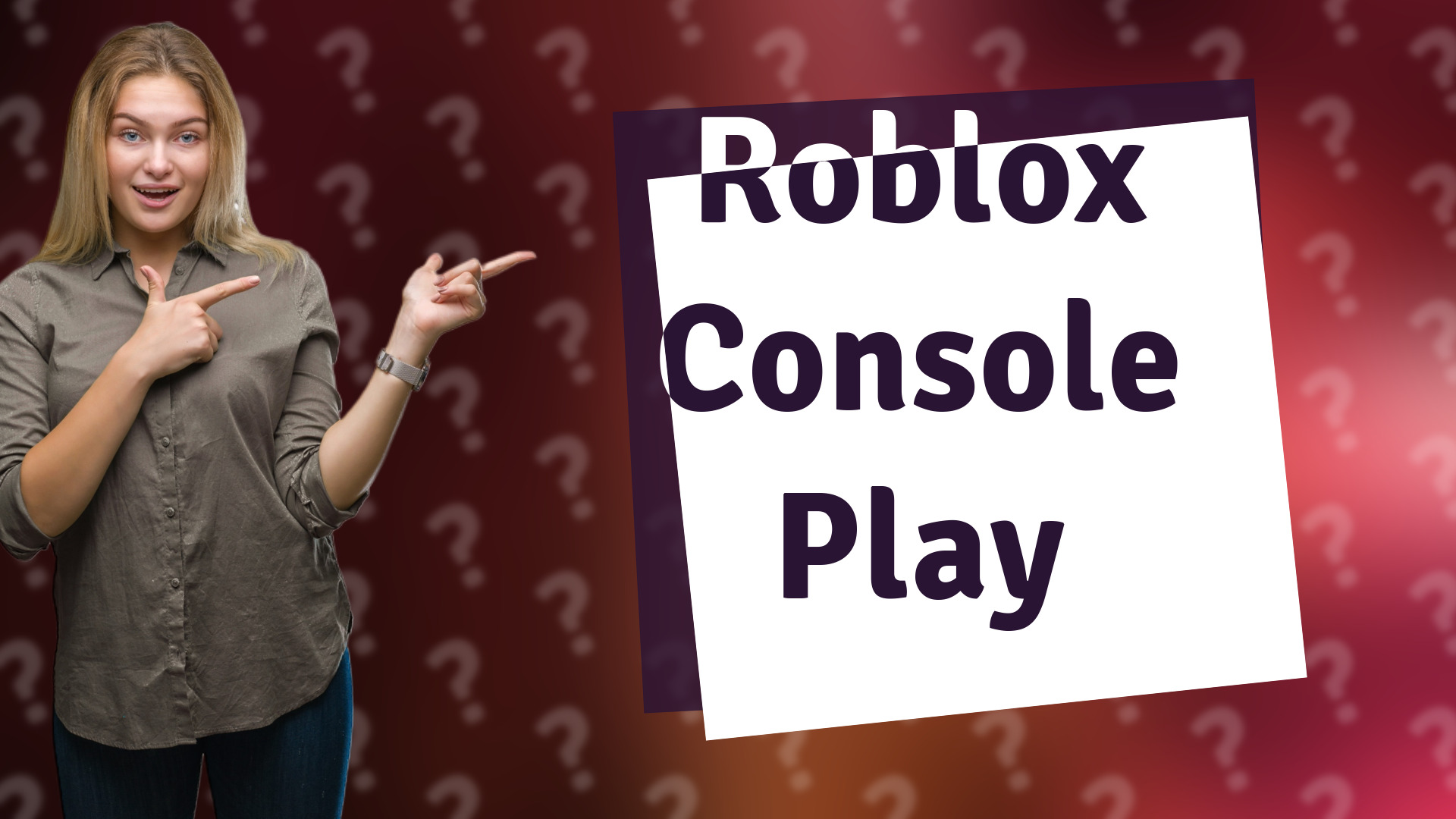 Roblox Console Play
