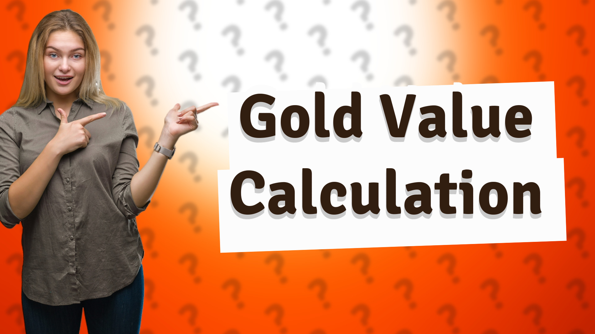 Gold Value Calculation