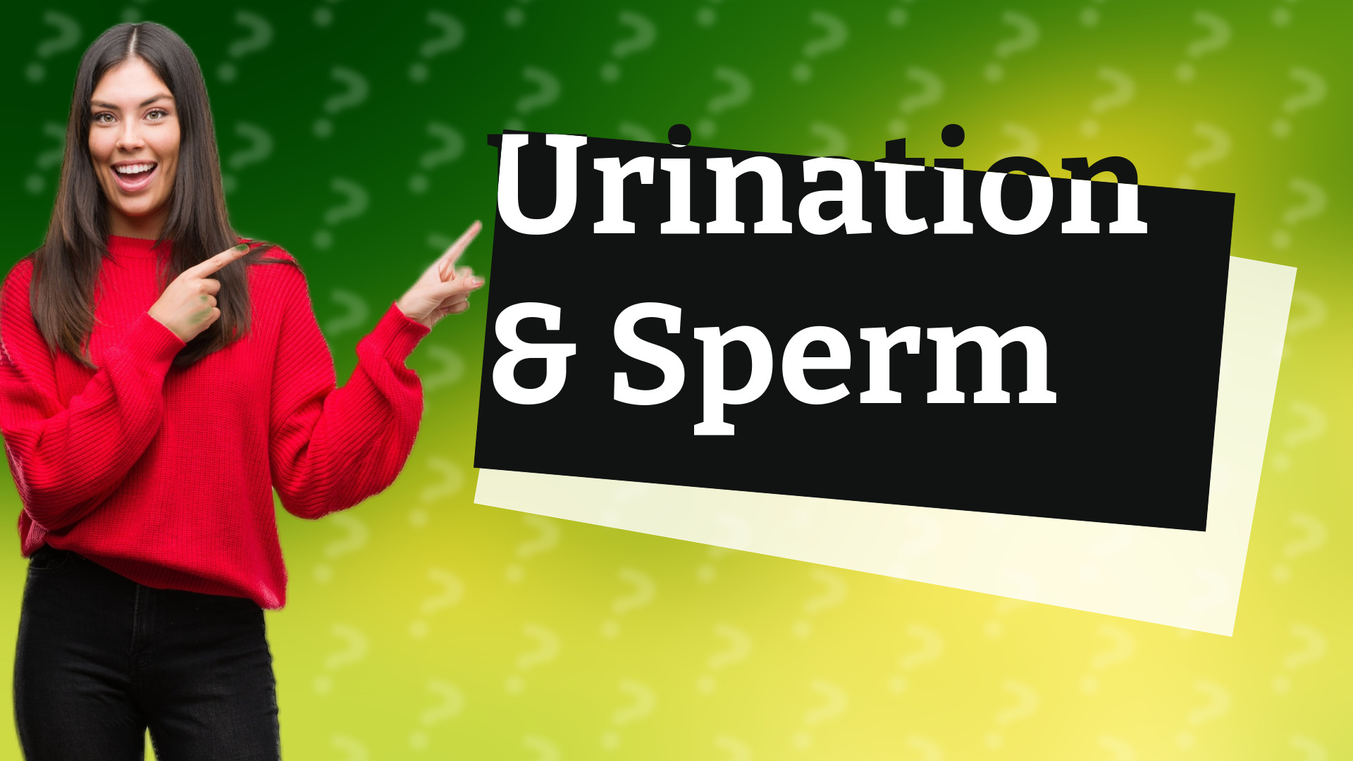 Urination & Sperm