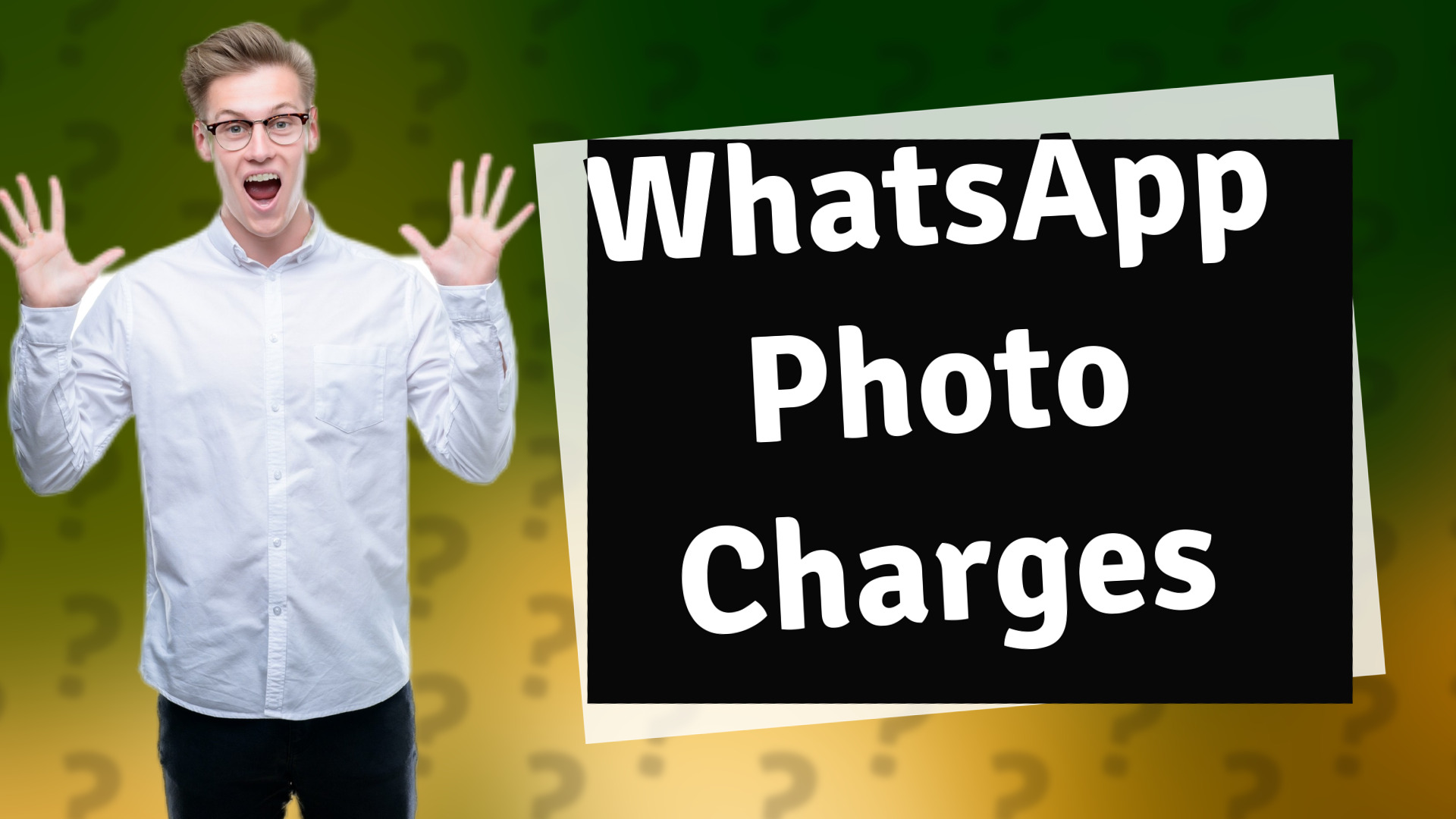 WhatsApp Photo Charges