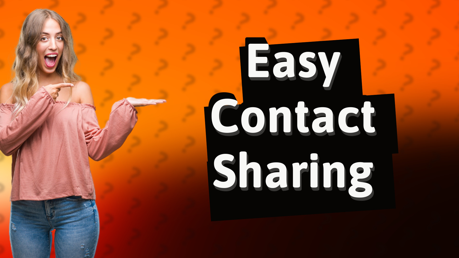 Easy Contact Sharing