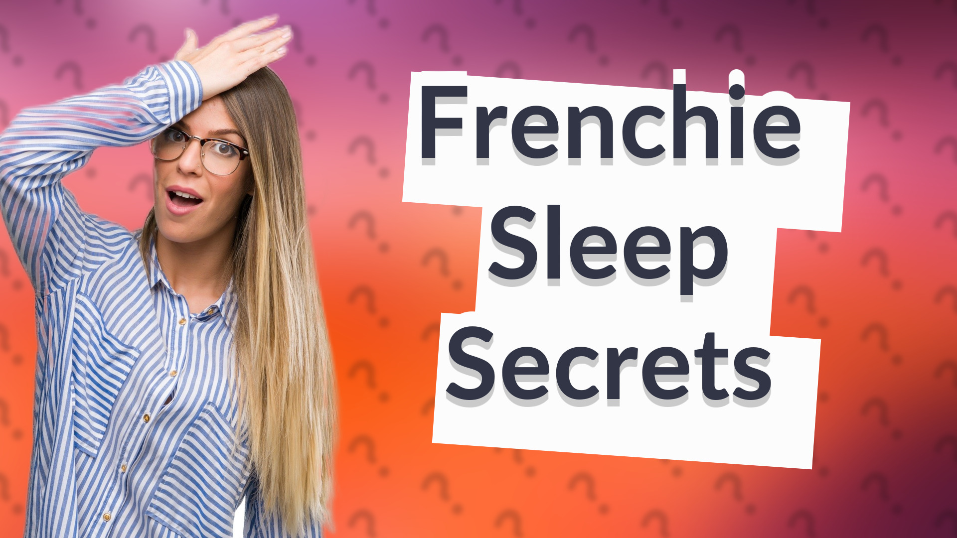 Frenchie Sleep Secrets