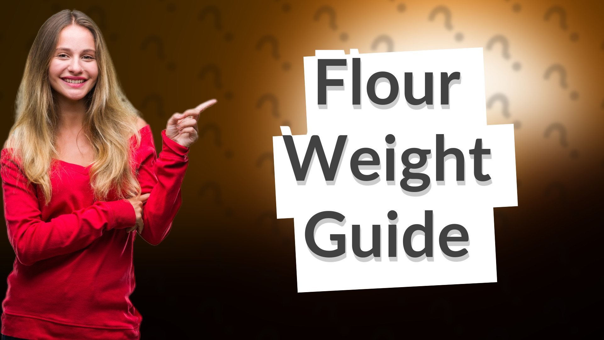 Flour Weight Guide