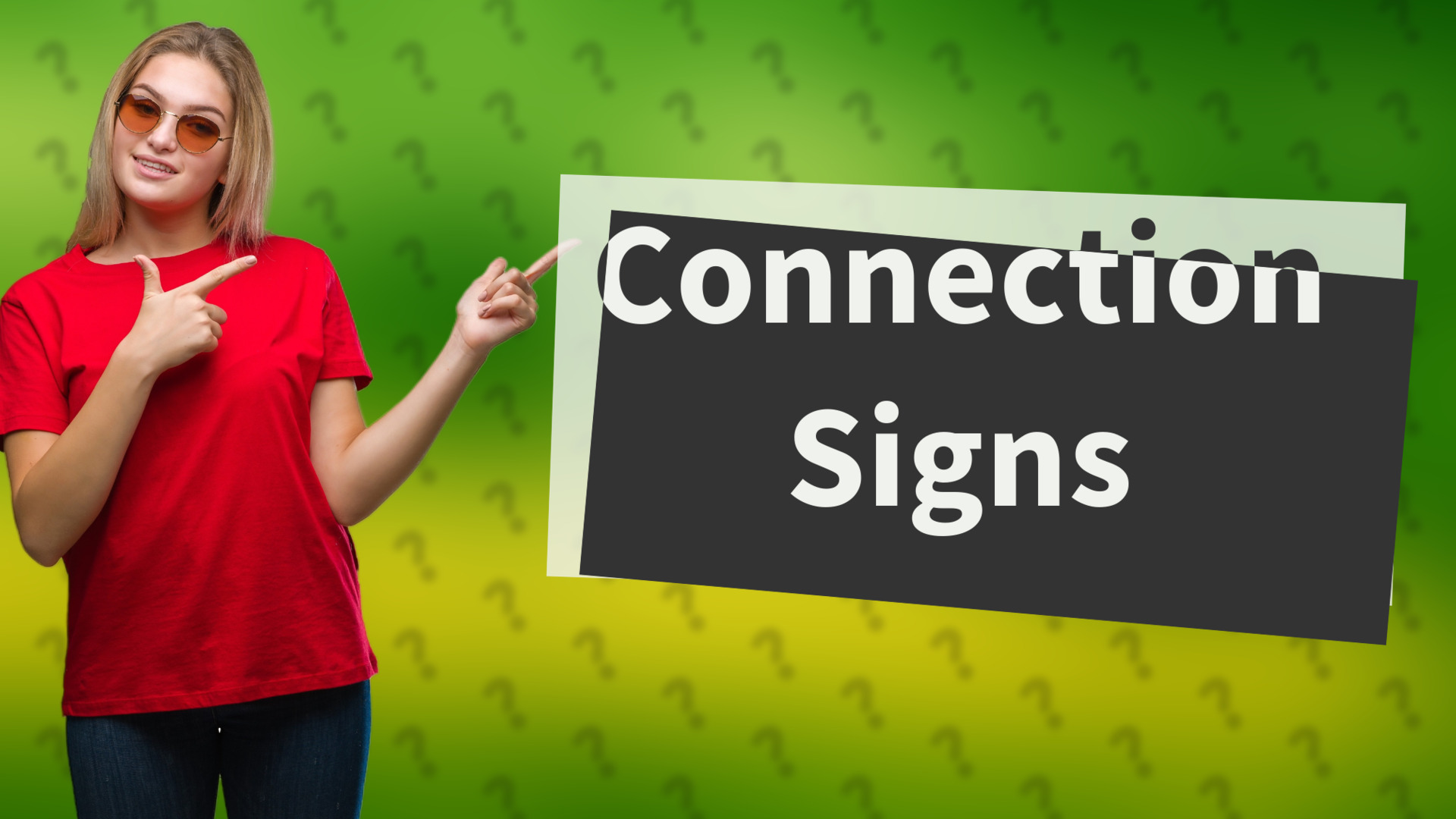 Connection Signs