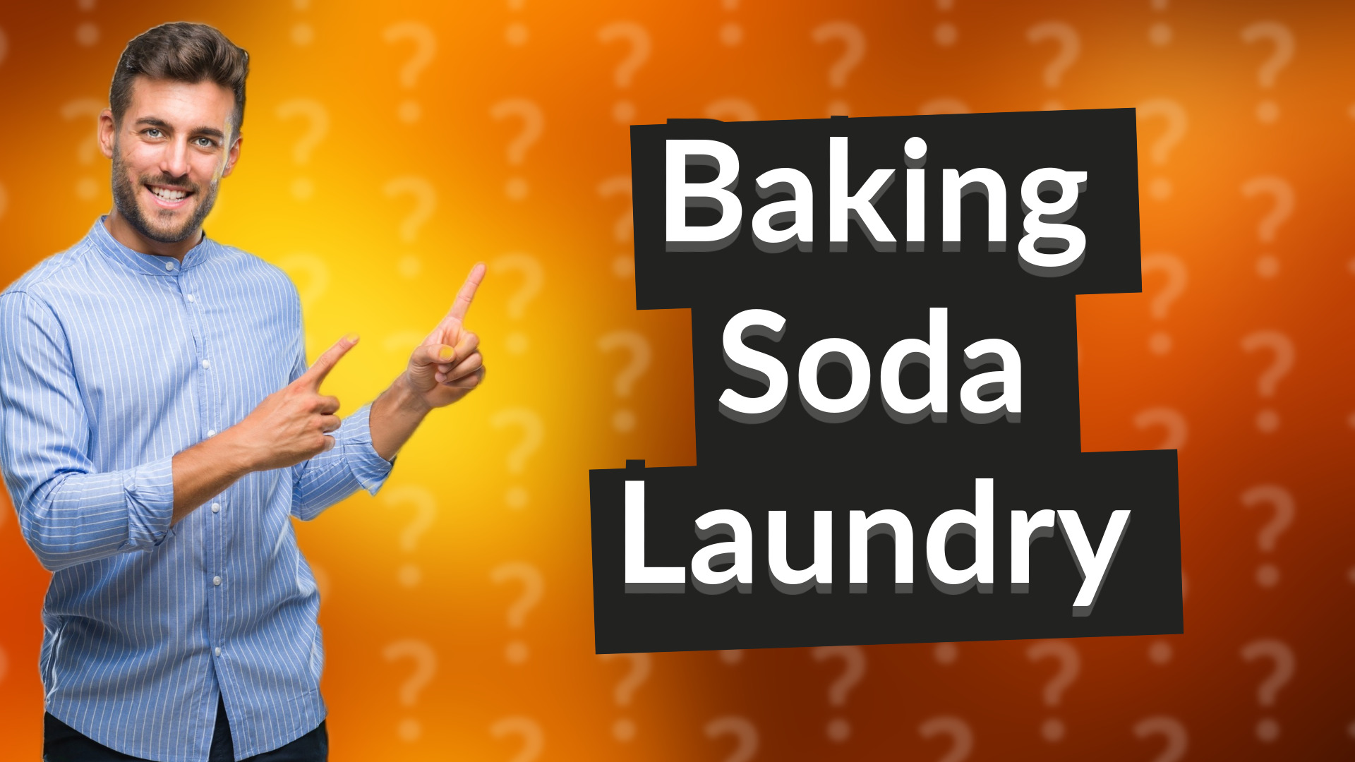 Baking Soda Laundry