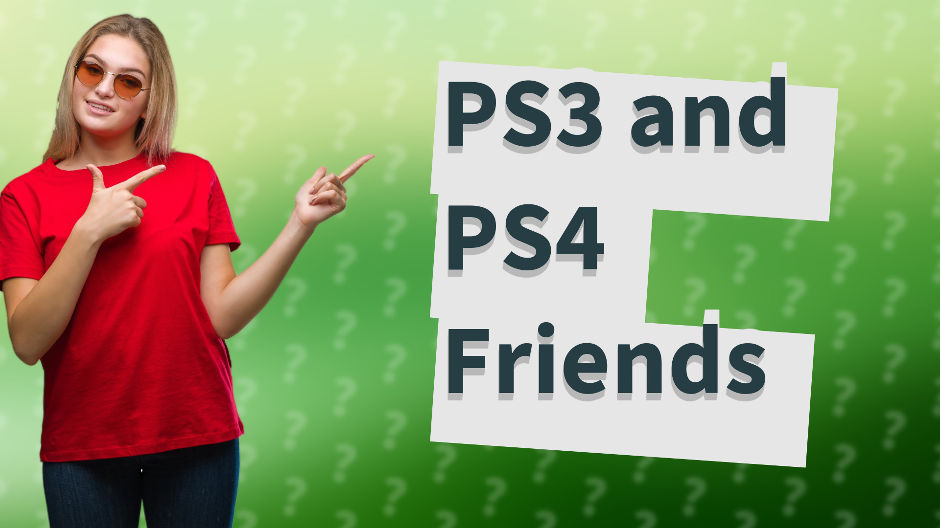PS3 and PS4 Friends