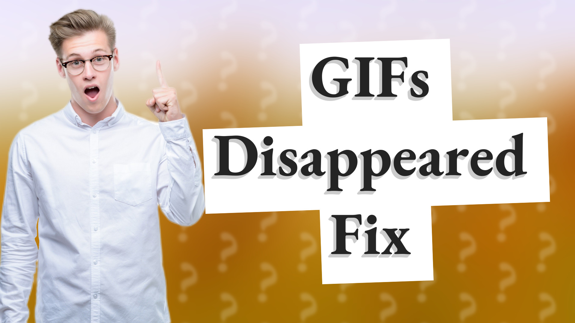 GIFs Disappeared Fix