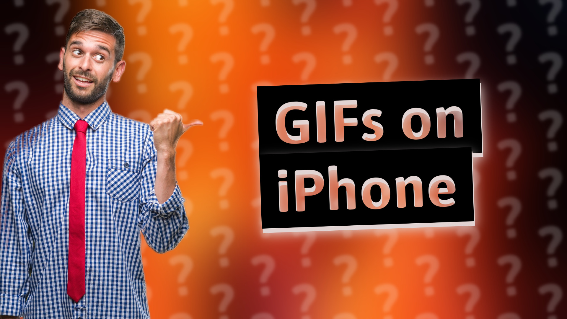 GIFs on iPhone