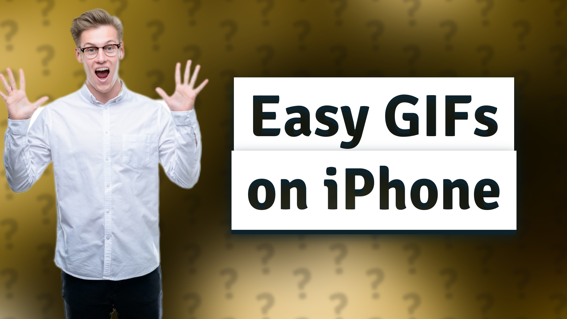 Easy GIFs on iPhone