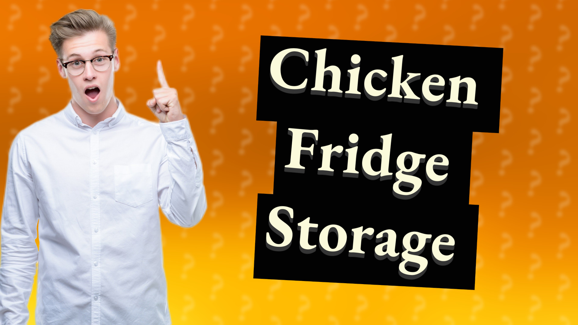 Chicken Fridge Storage