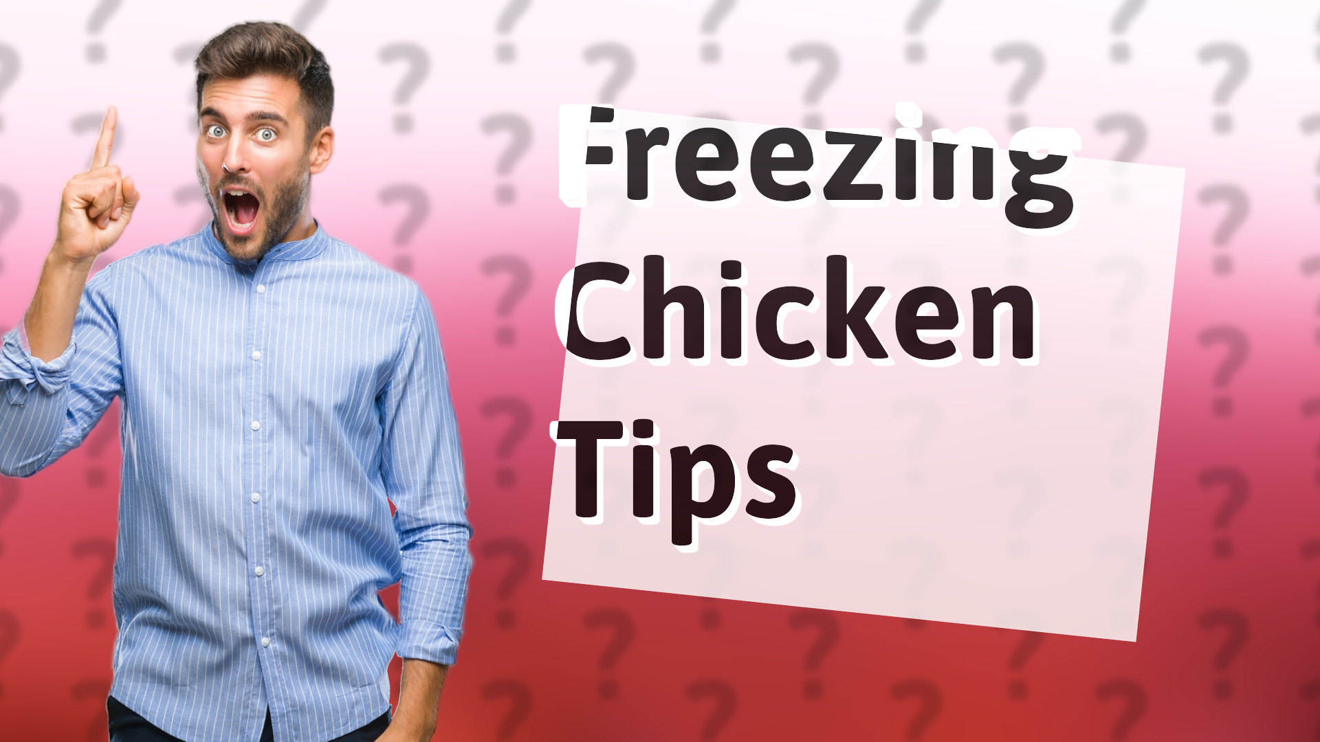 Freezing Chicken Tips