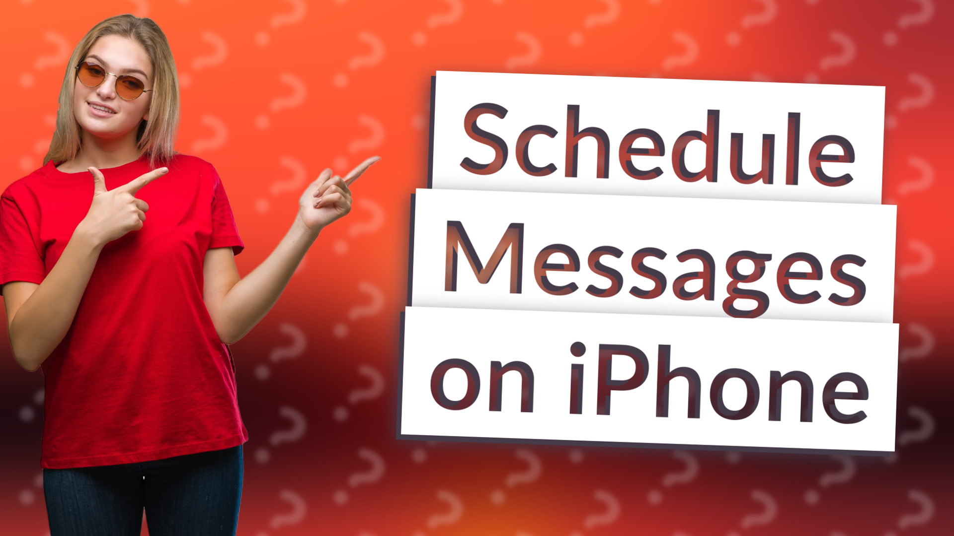 Schedule Messages on iPhone