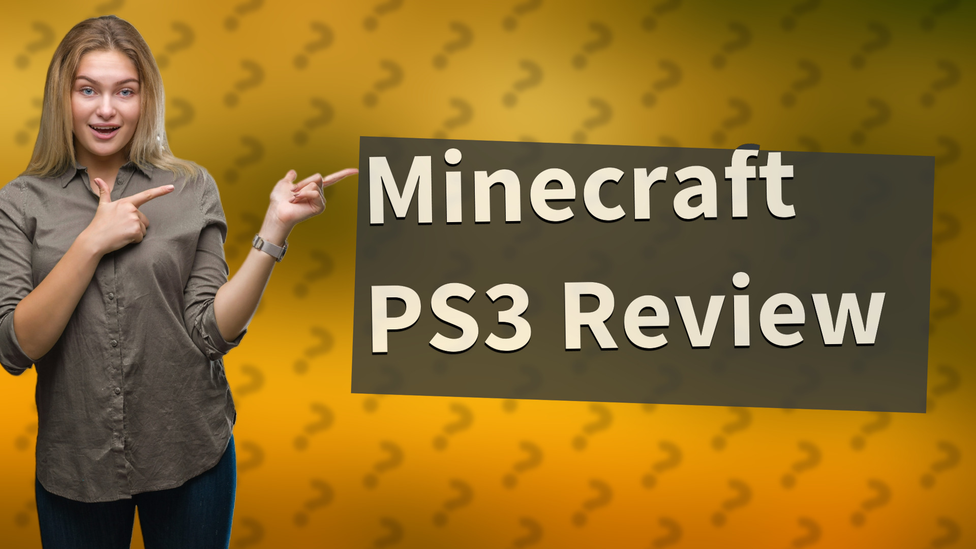 Minecraft PS3 Review