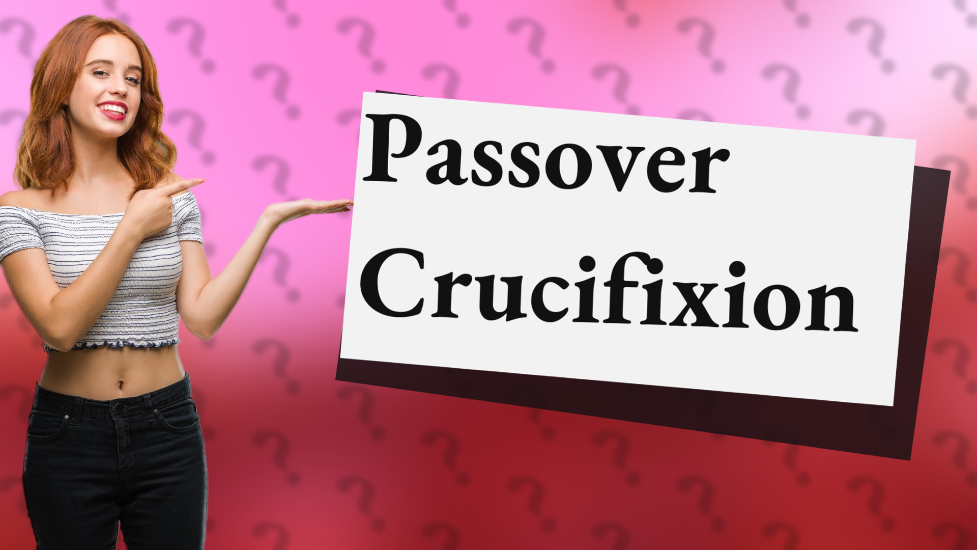 Passover Crucifixion
