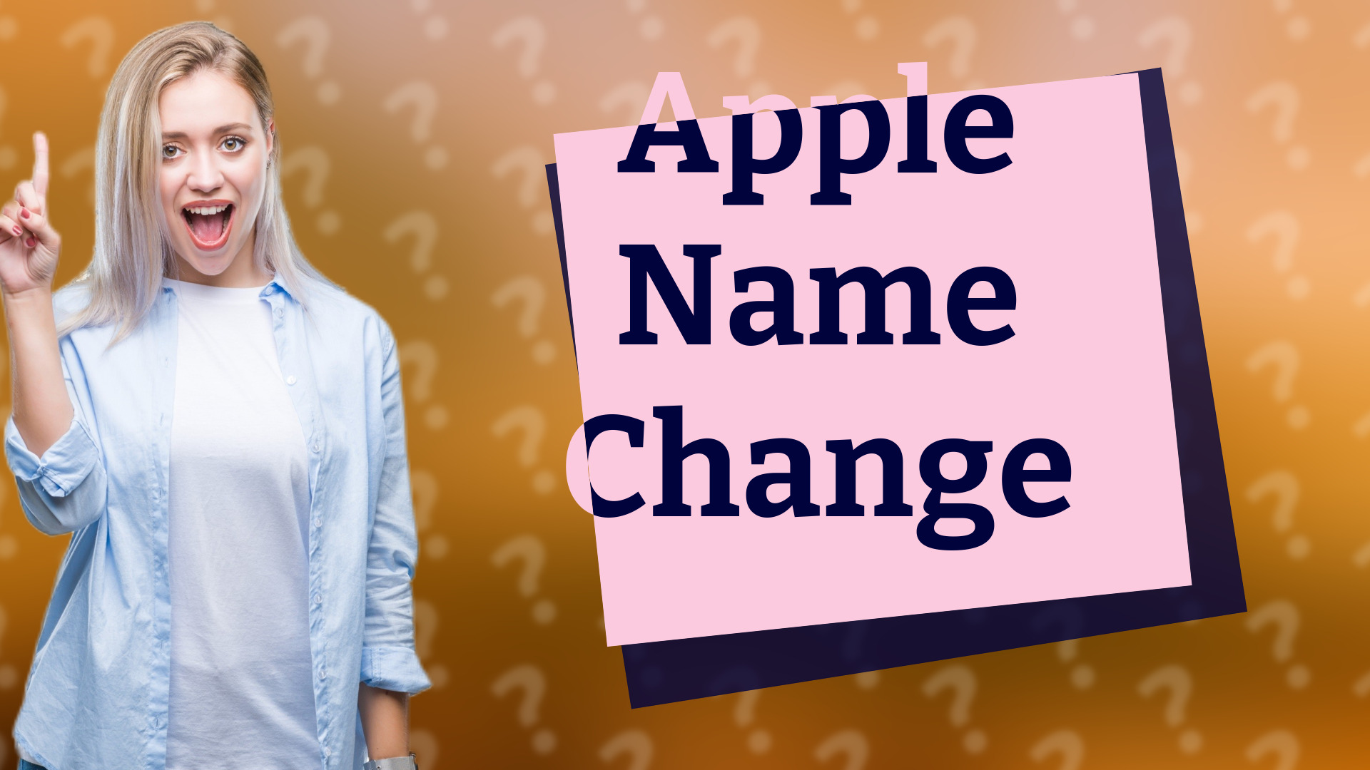 Apple Name Change