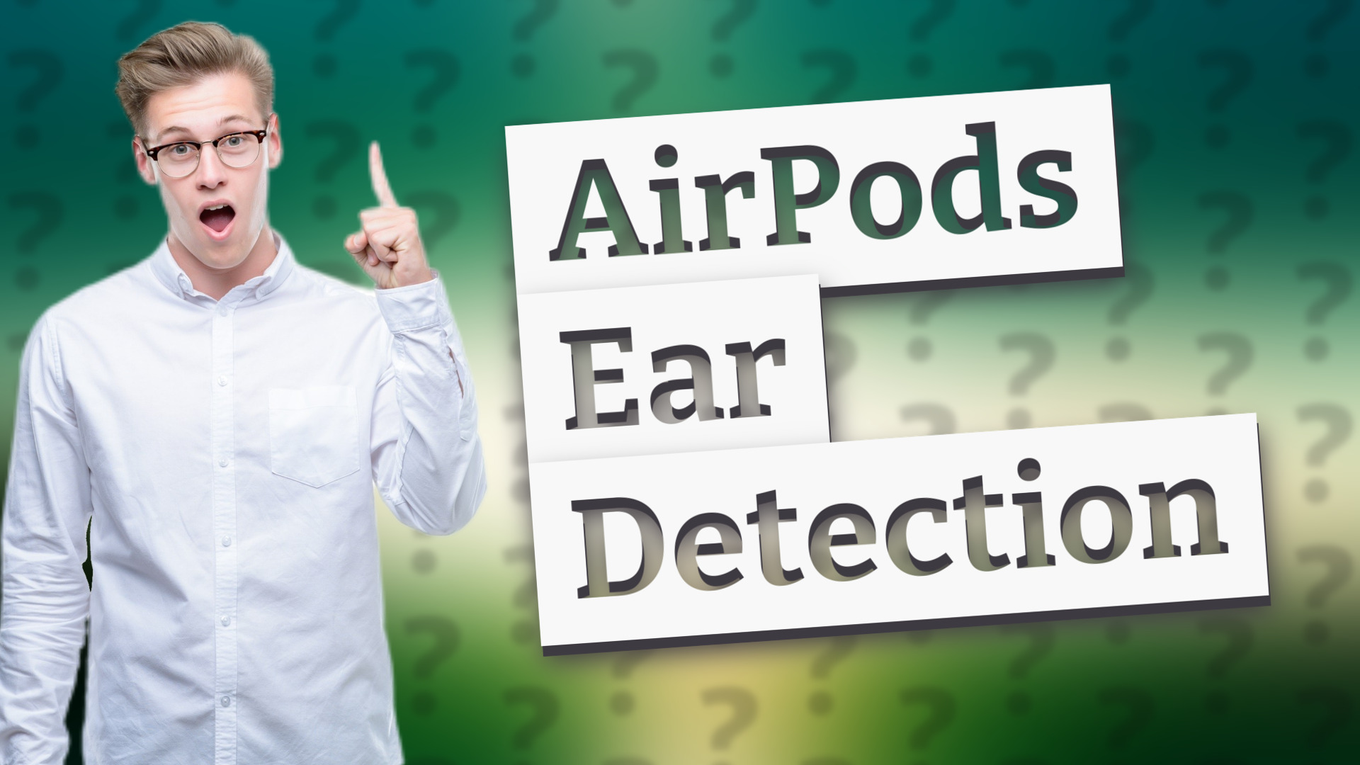AirPods Ear Detection