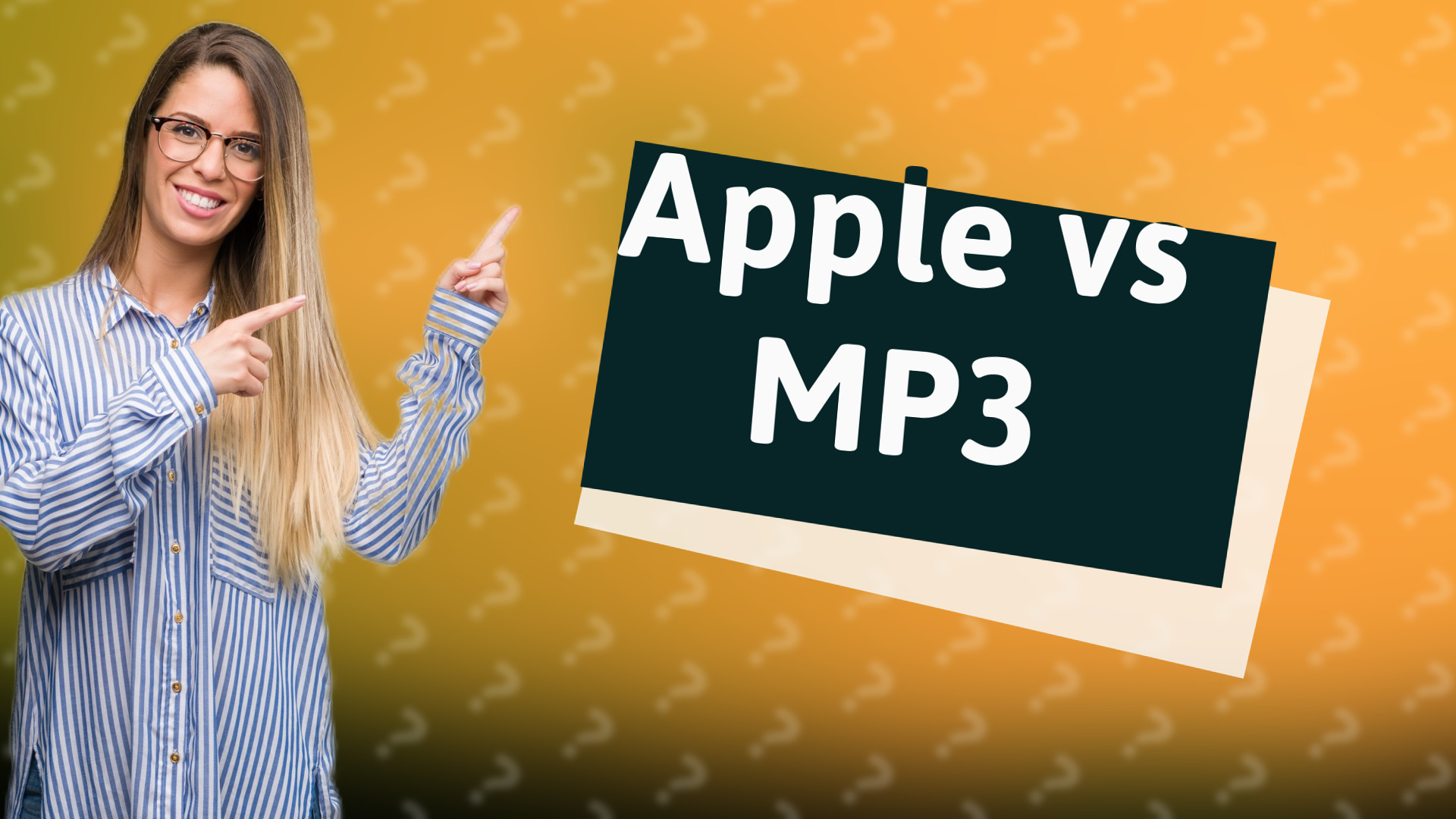 Apple vs MP3