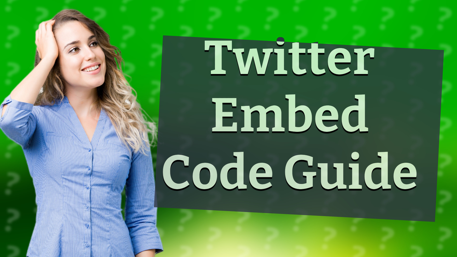 Twitter Embed Code Guide