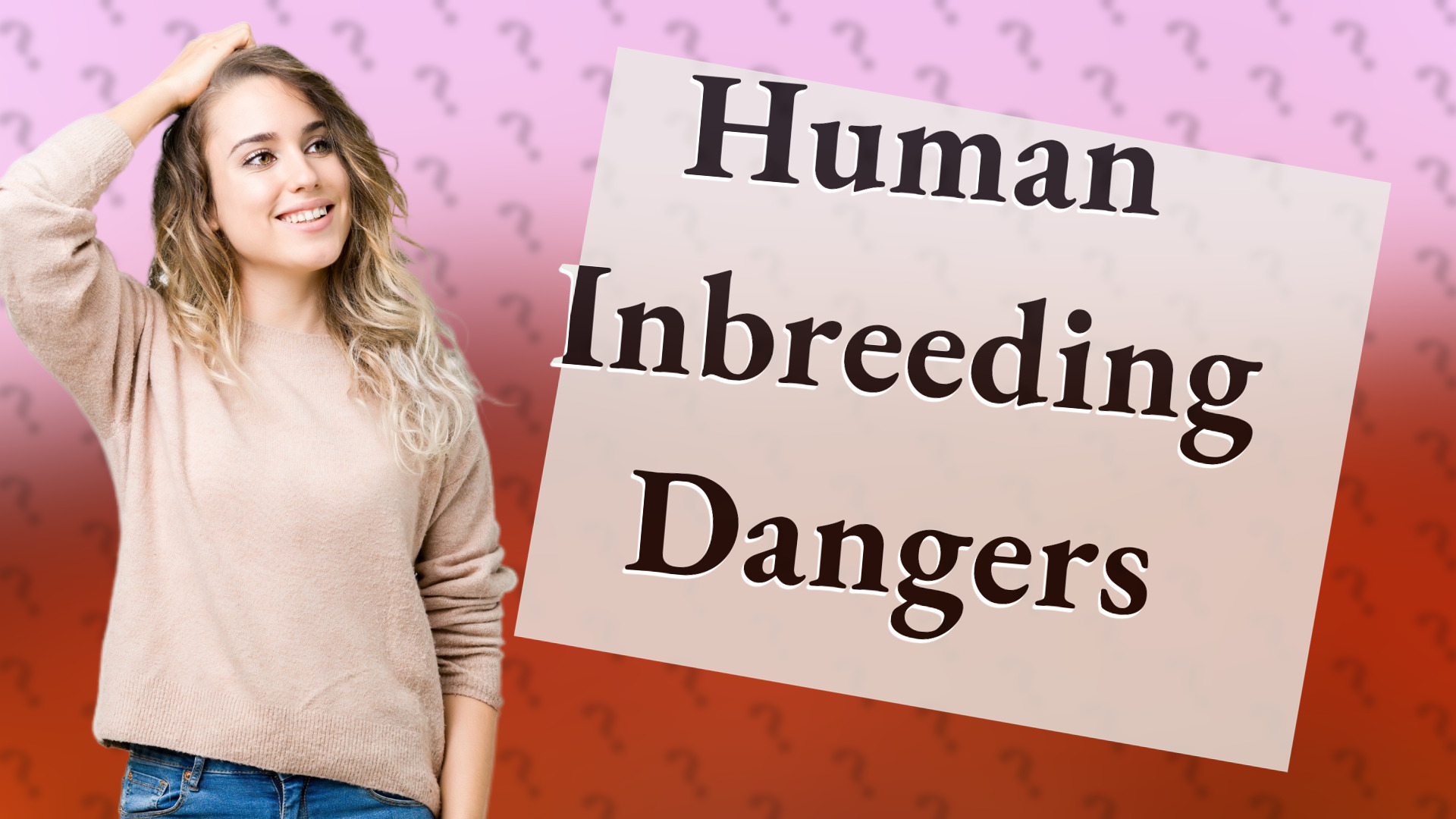 Human Inbreeding Dangers