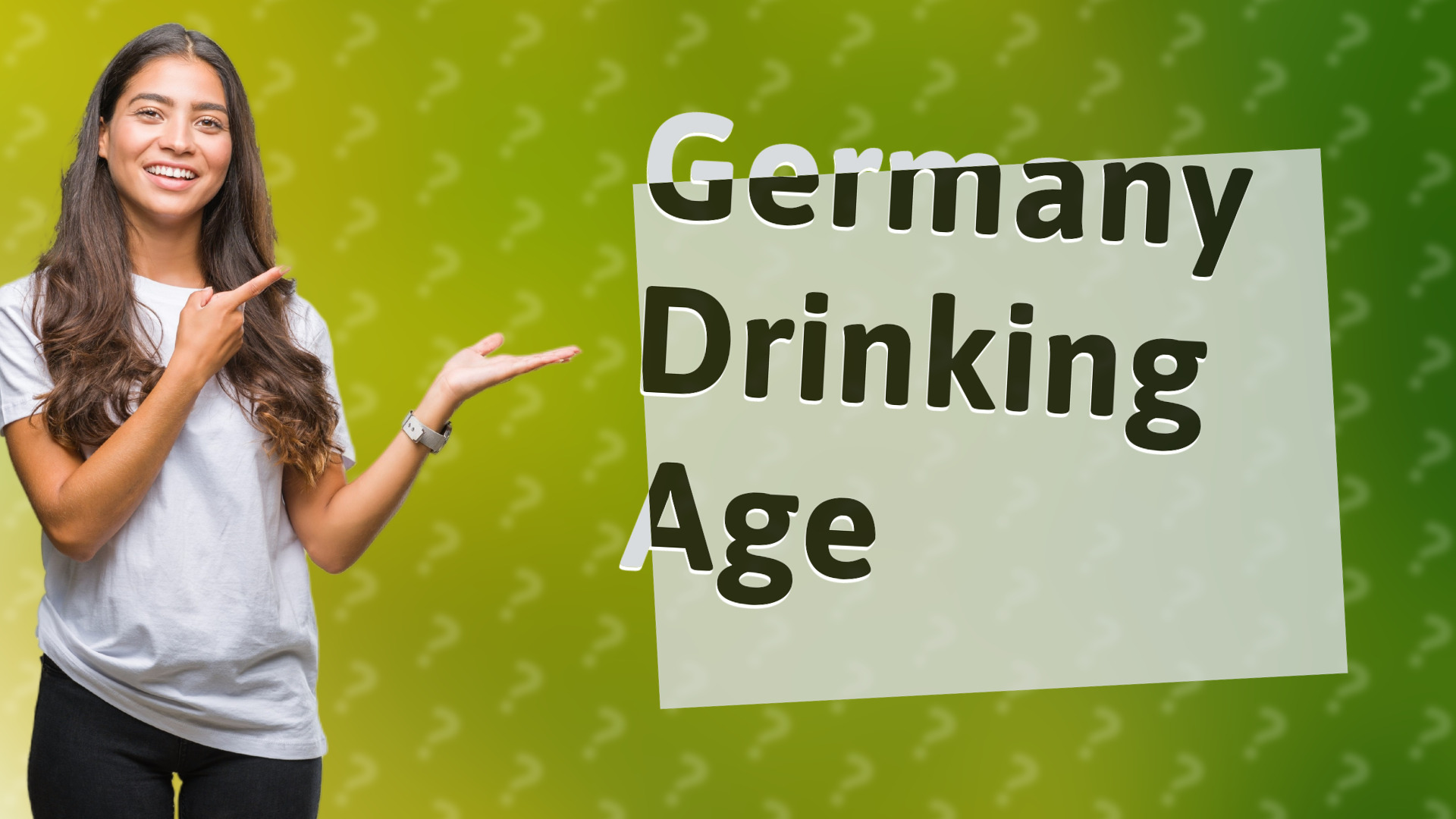 Germany Drinking Age