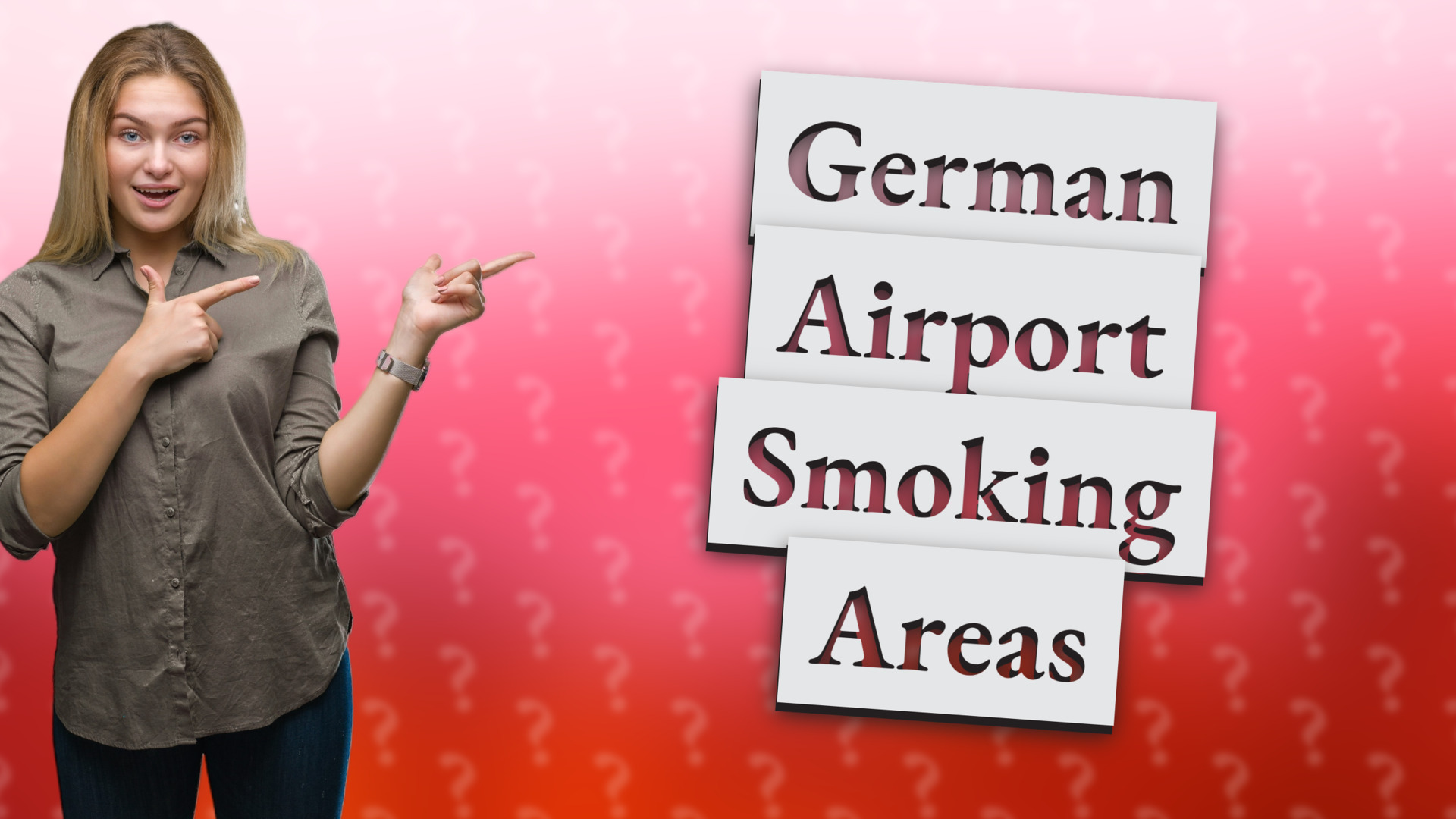 German Airport Smoking Areas