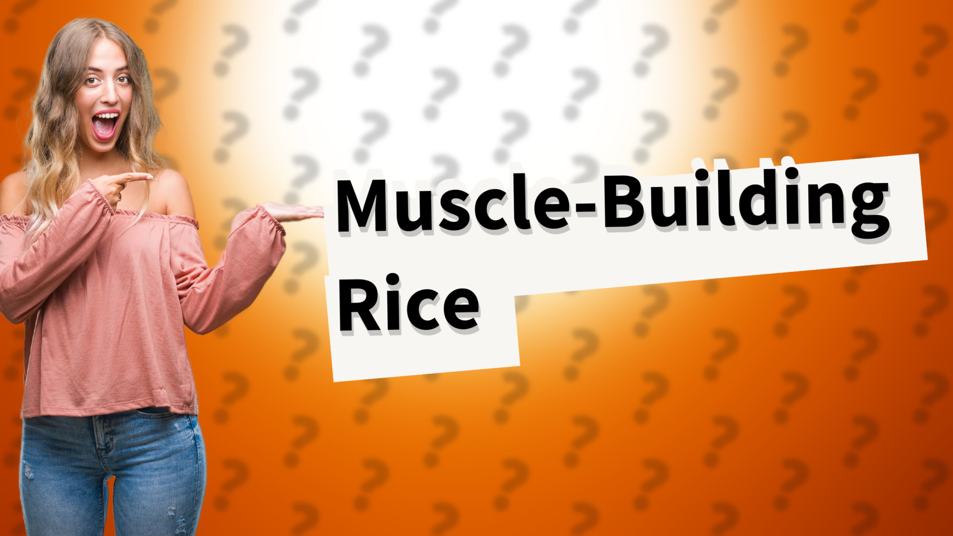 Muscle-Building Rice