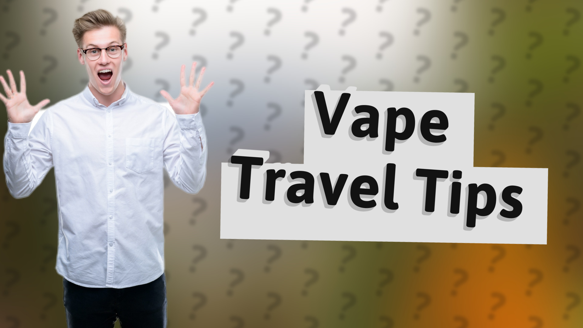 Vape Travel Tips
