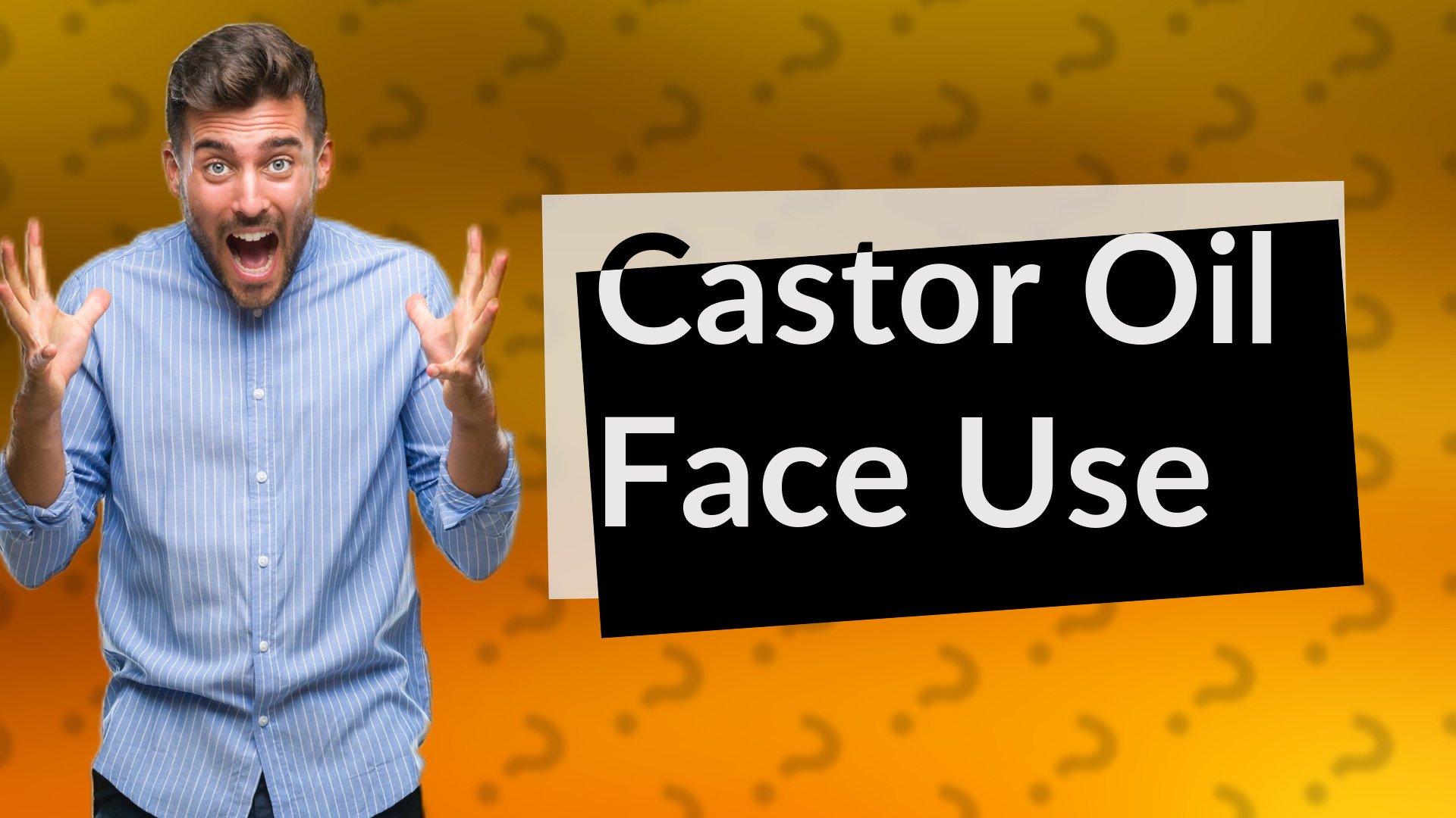 Castor Oil Face Use