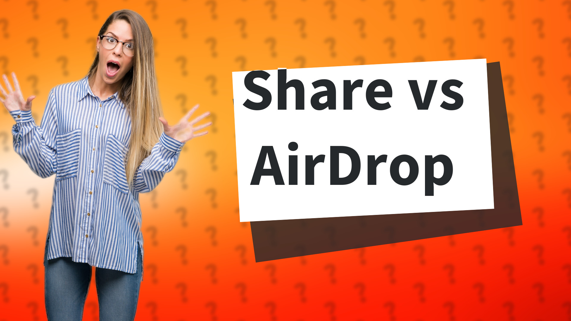 Share vs AirDrop