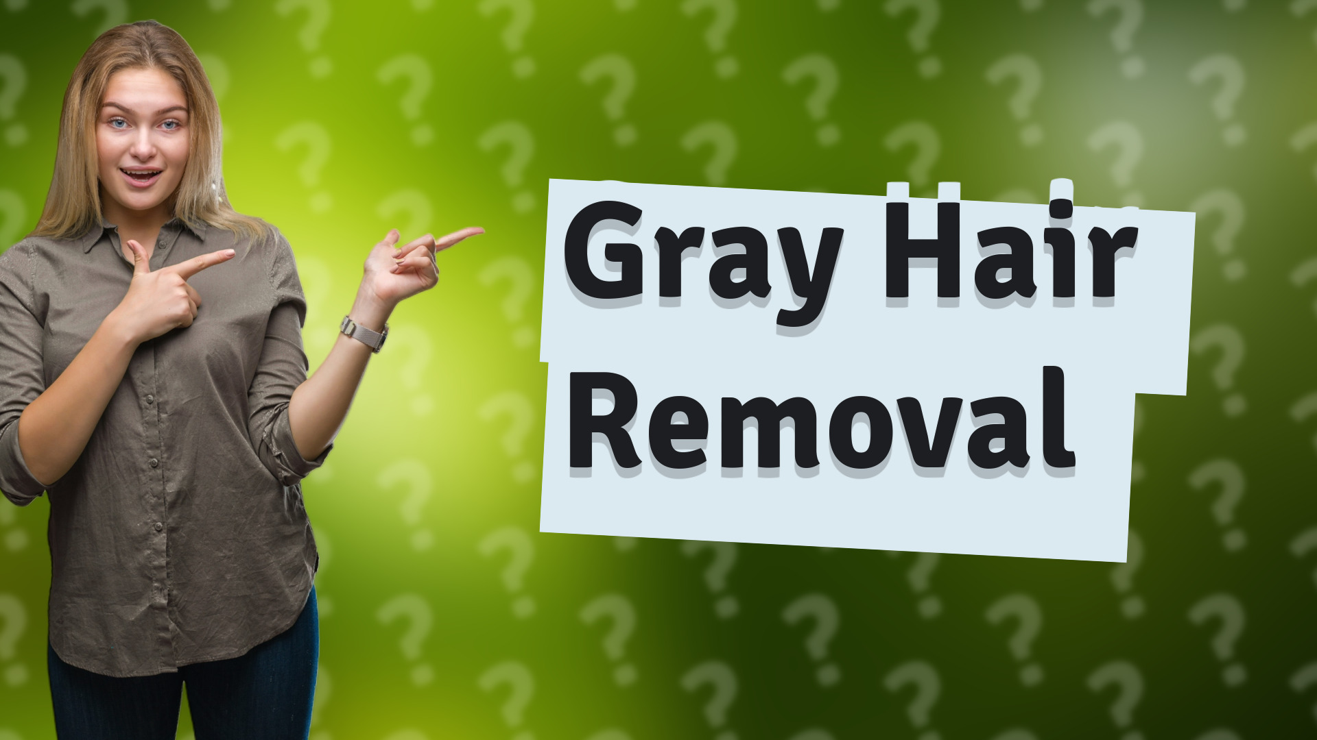 Gray Hair Removal