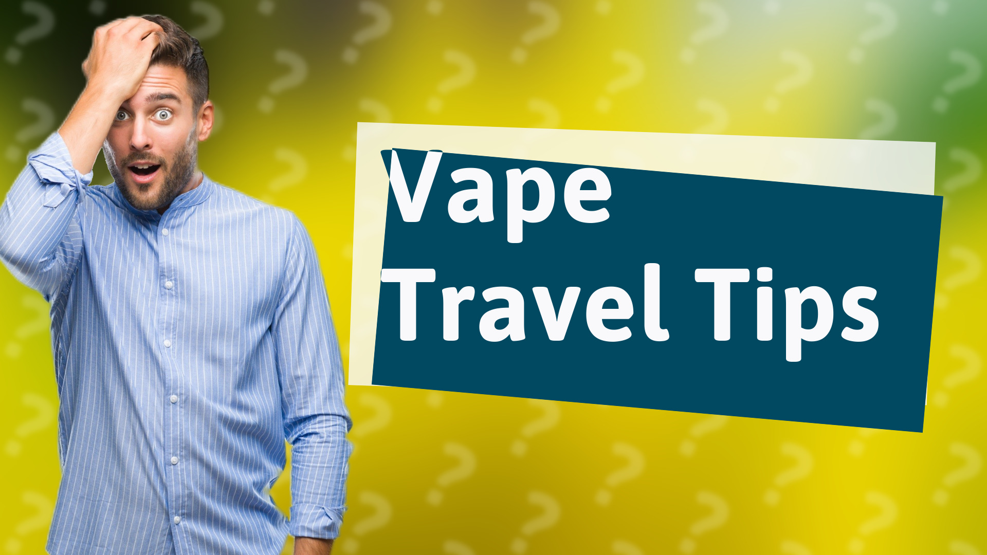 Vape Travel Tips