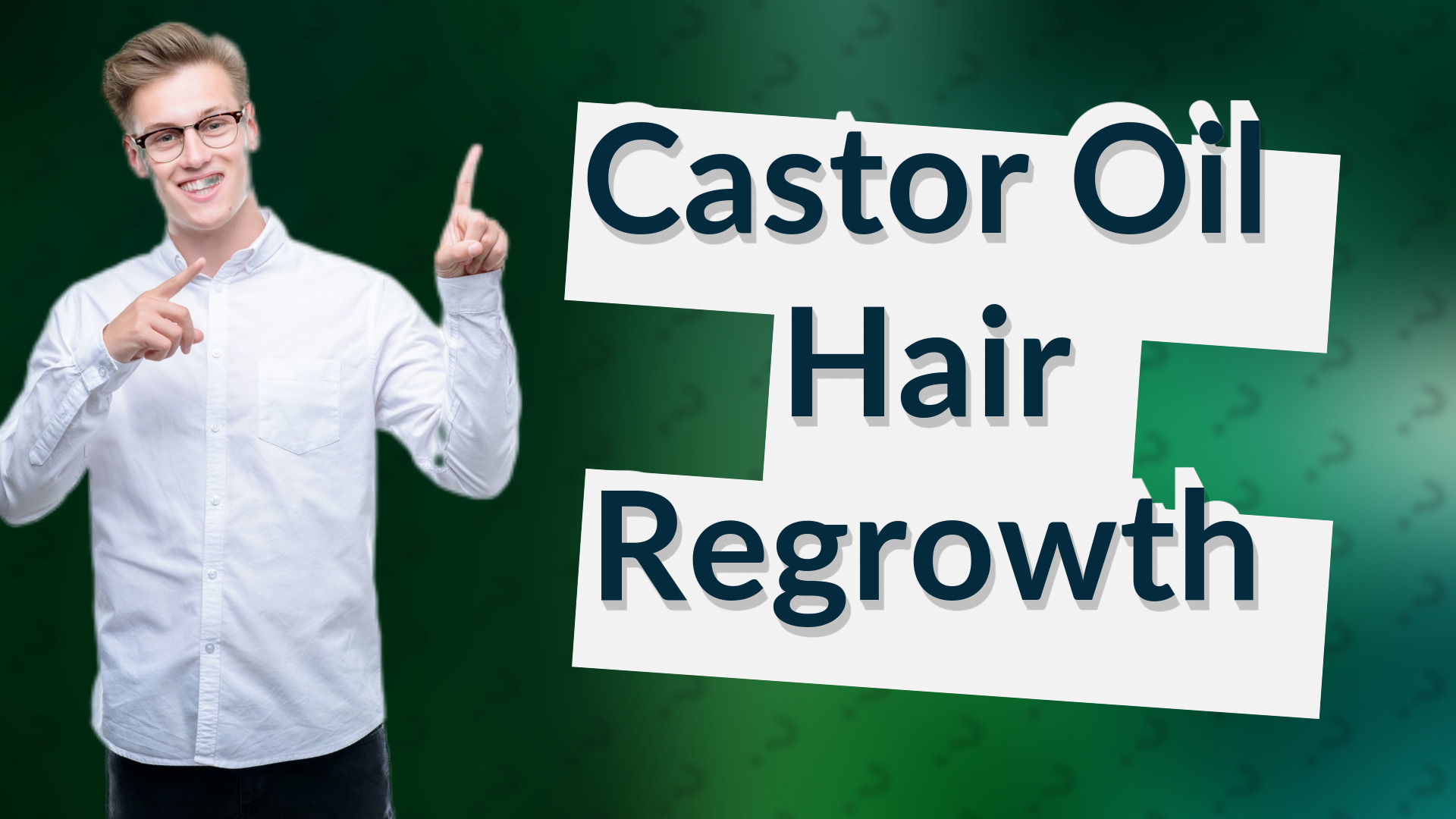 Castor Oil Hair Regrowth