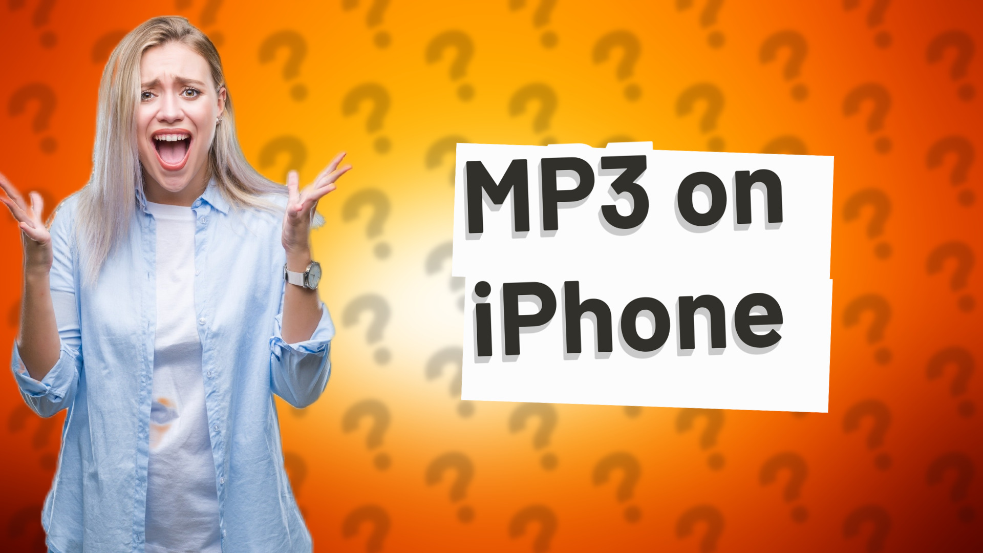 MP3 on iPhone