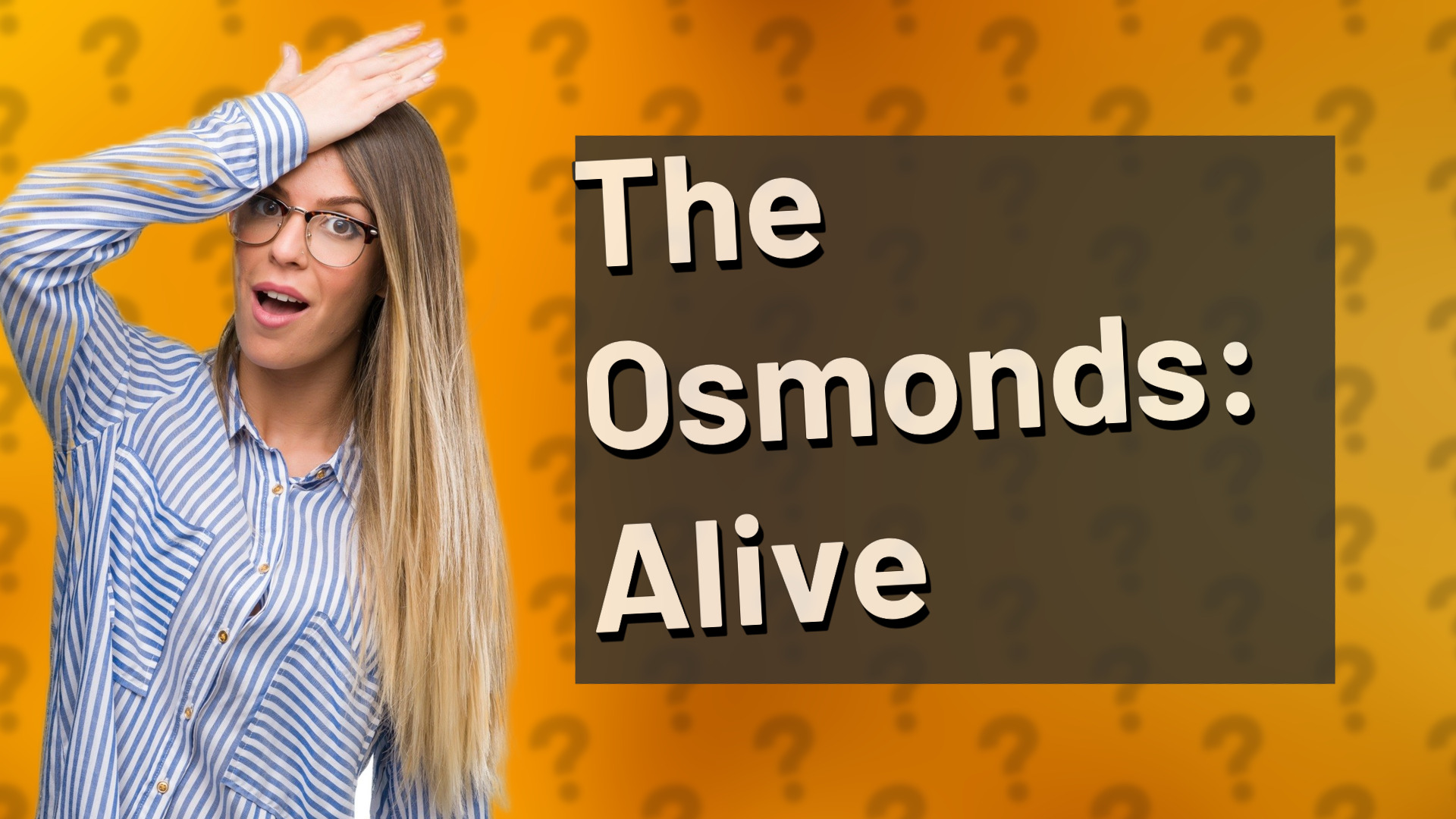 The Osmonds: Alive