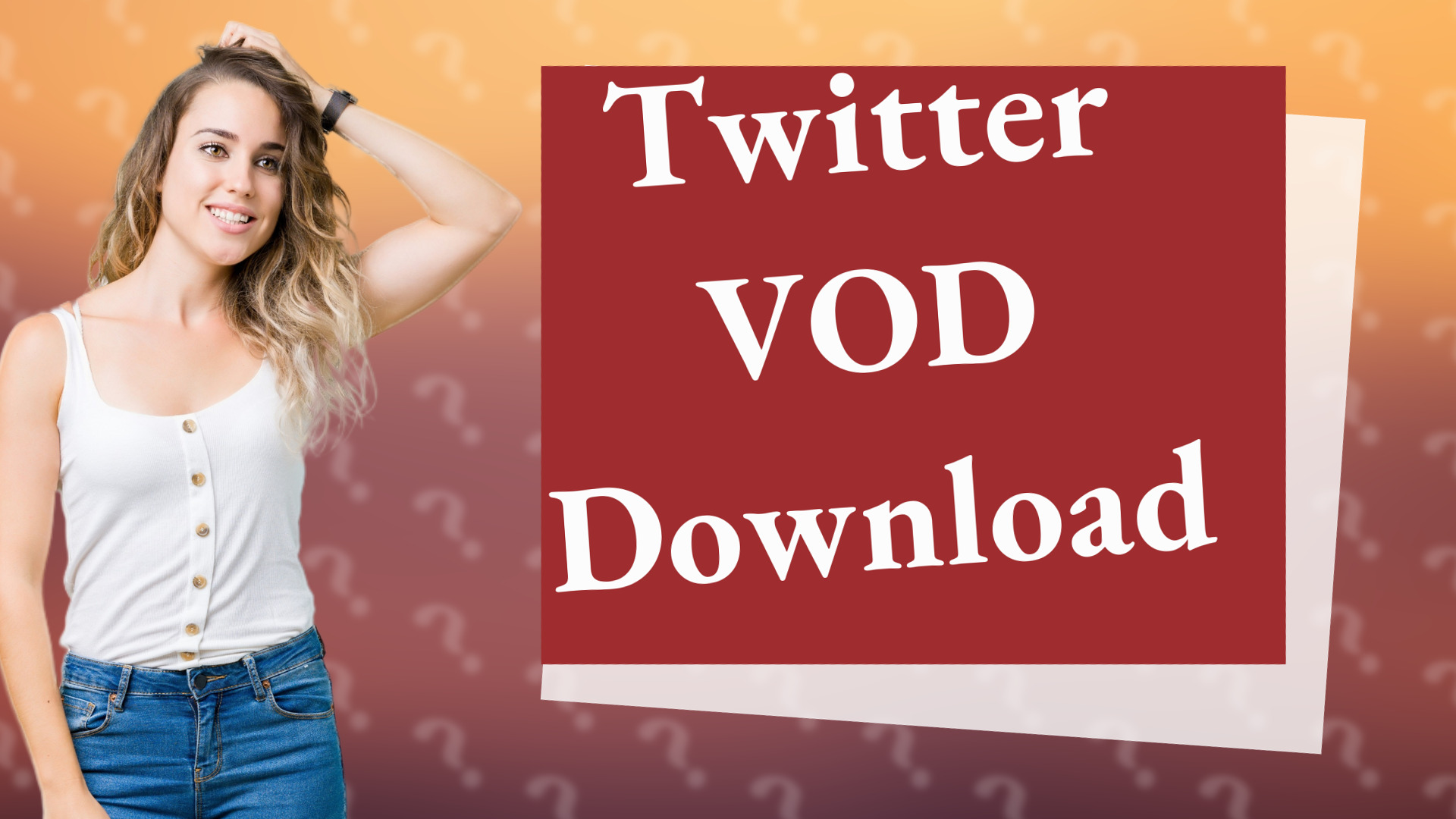 Twitter VOD Download
