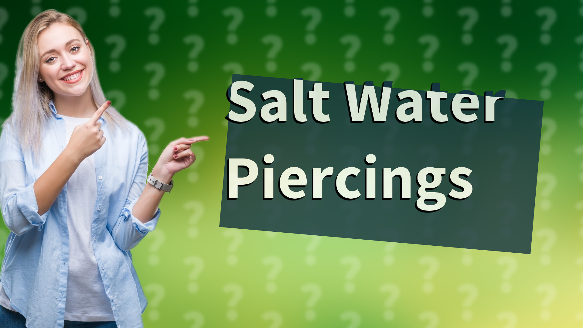 Salt Water Piercings