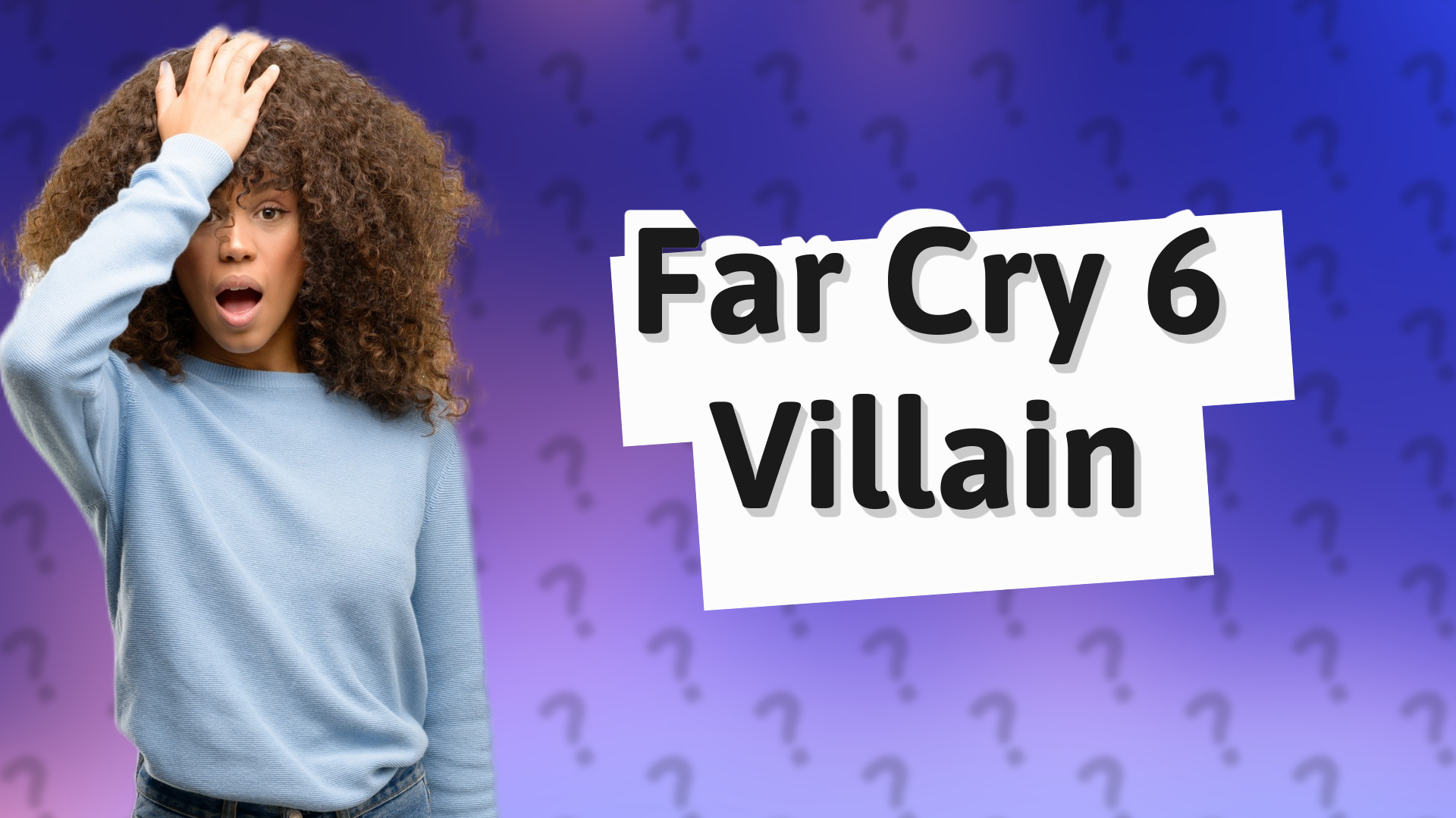 Far Cry 6 Villain