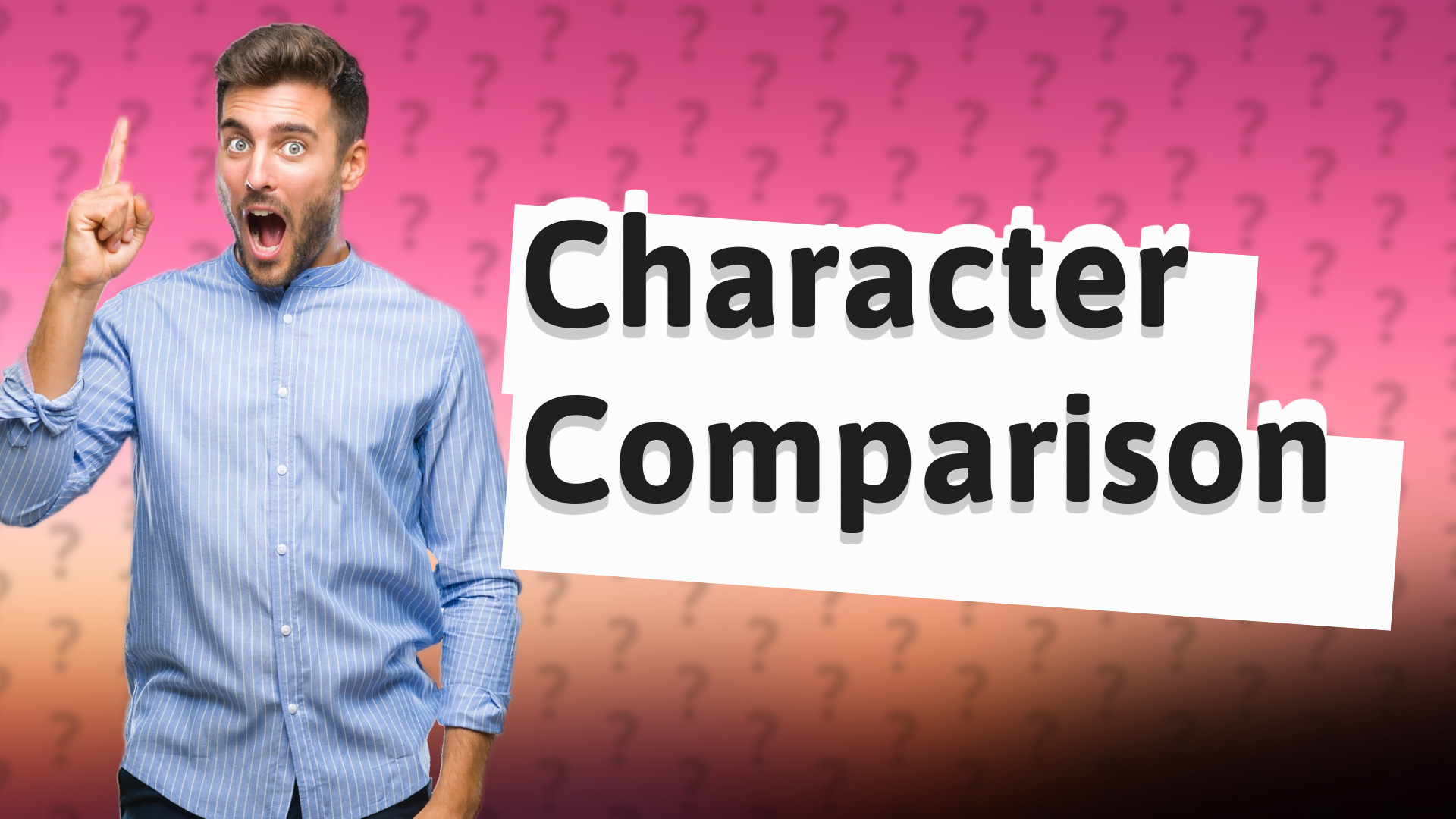 Character Comparison