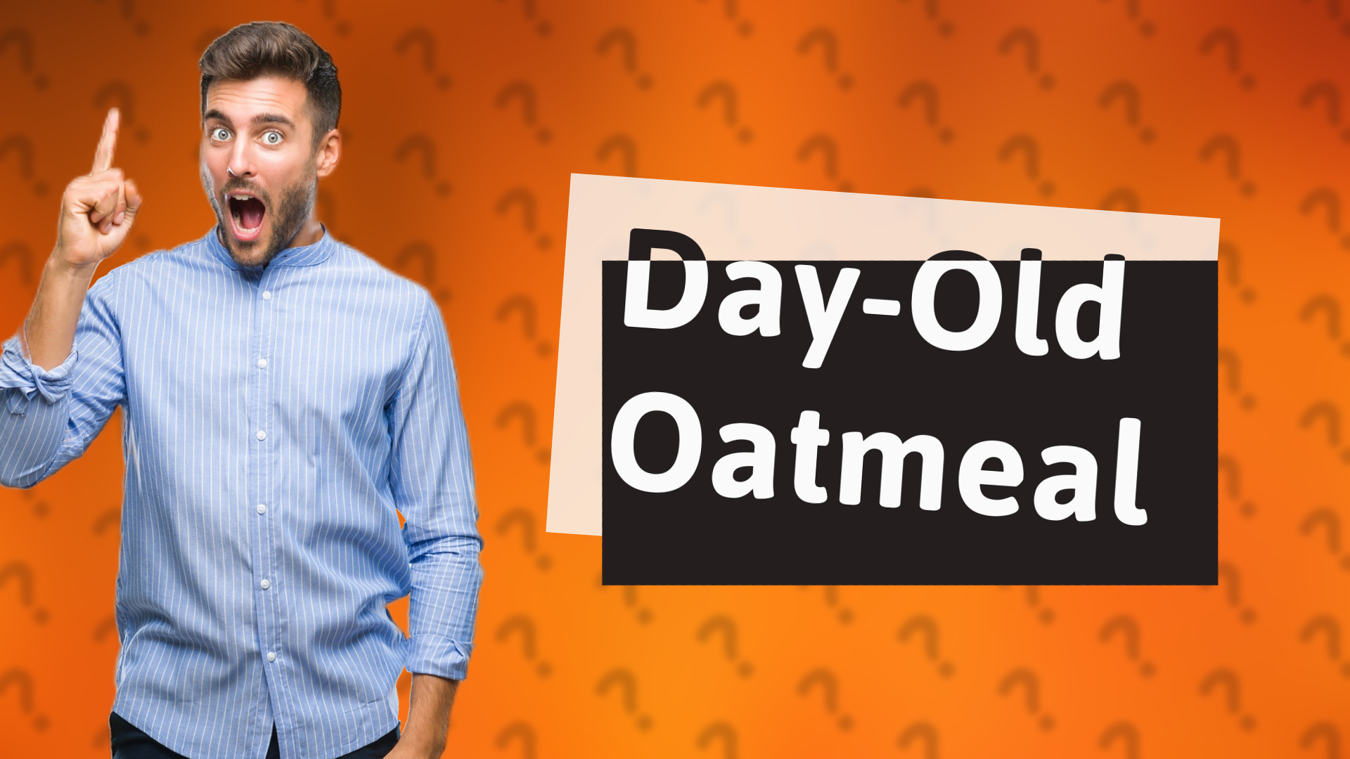 Day-Old Oatmeal