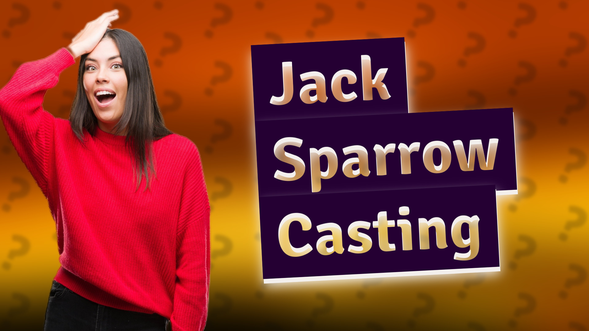 Jack Sparrow Casting
