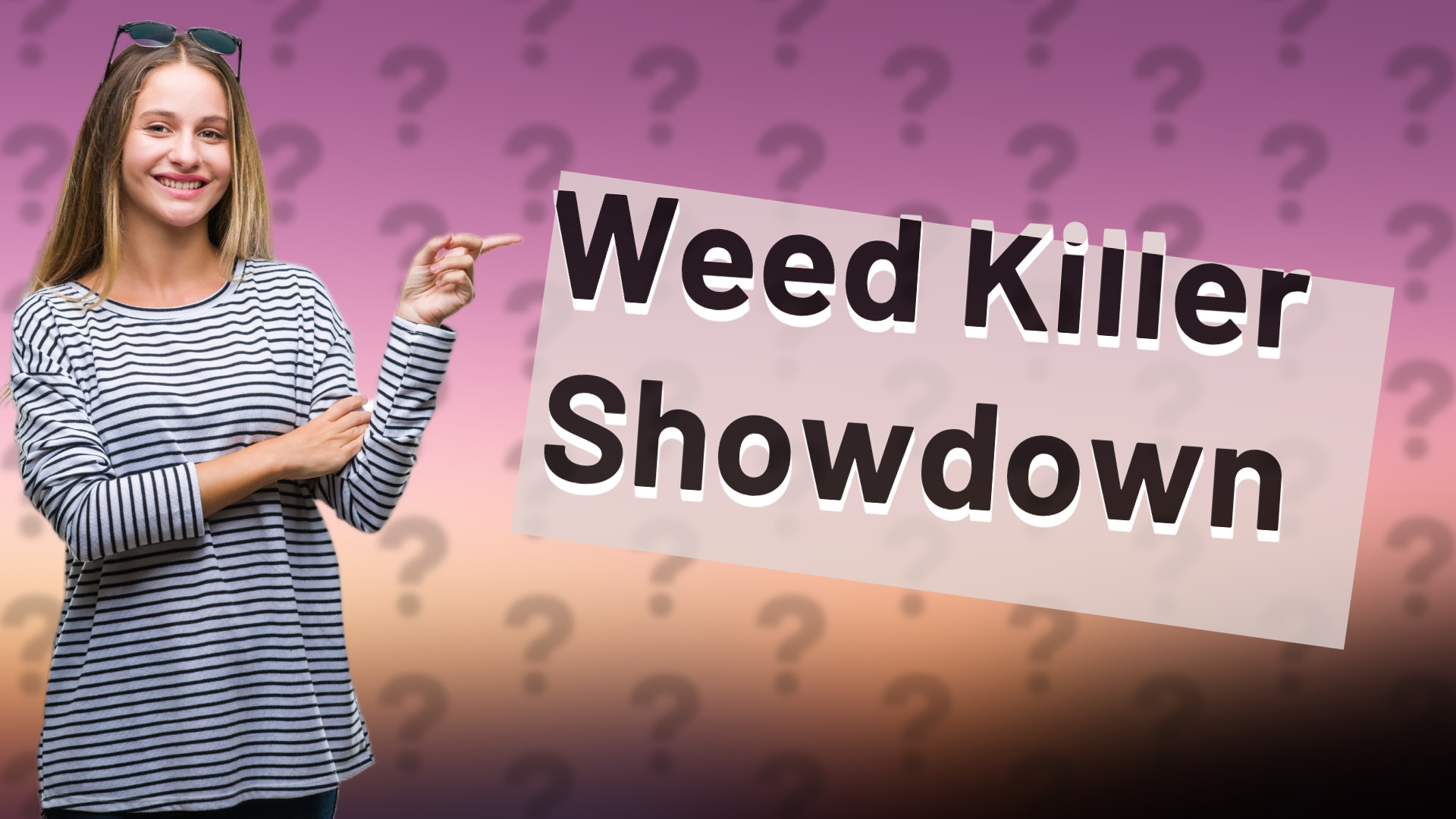 Weed Killer Showdown