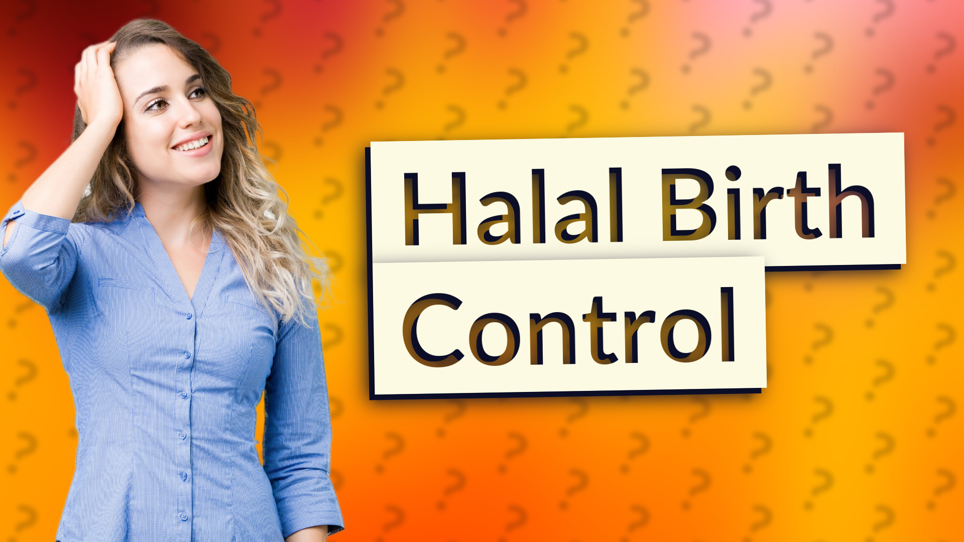 Halal Birth Control