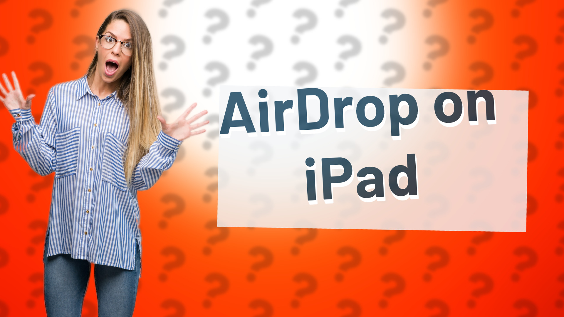 AirDrop on iPad
