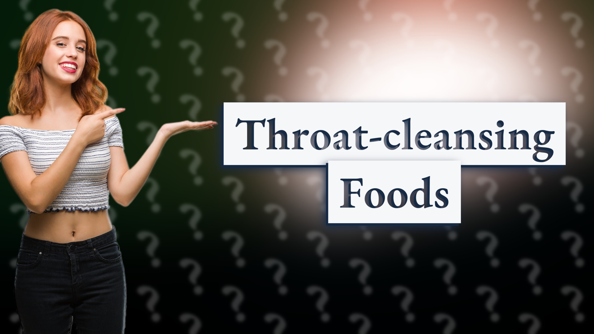 Throat-cleansing Foods