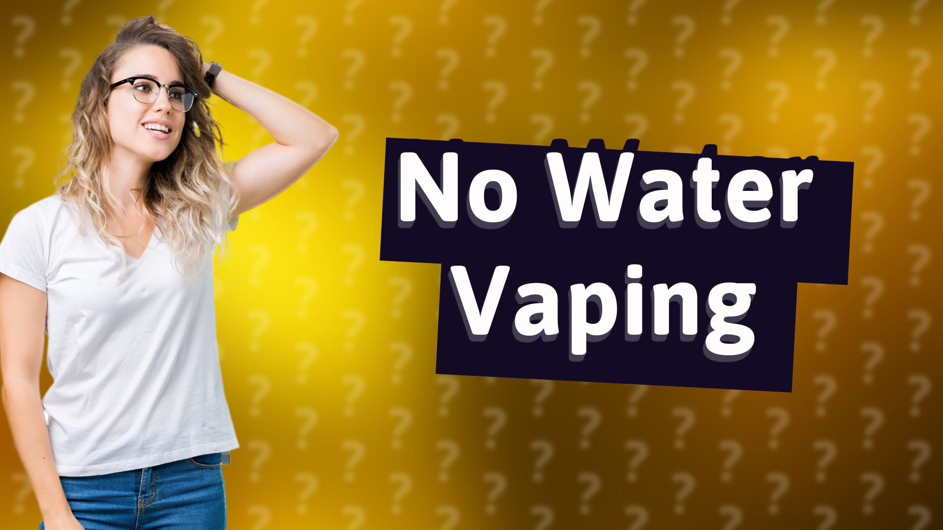 No Water Vaping