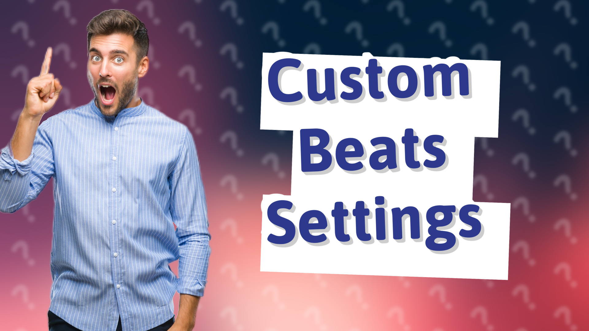 Custom Beats Settings