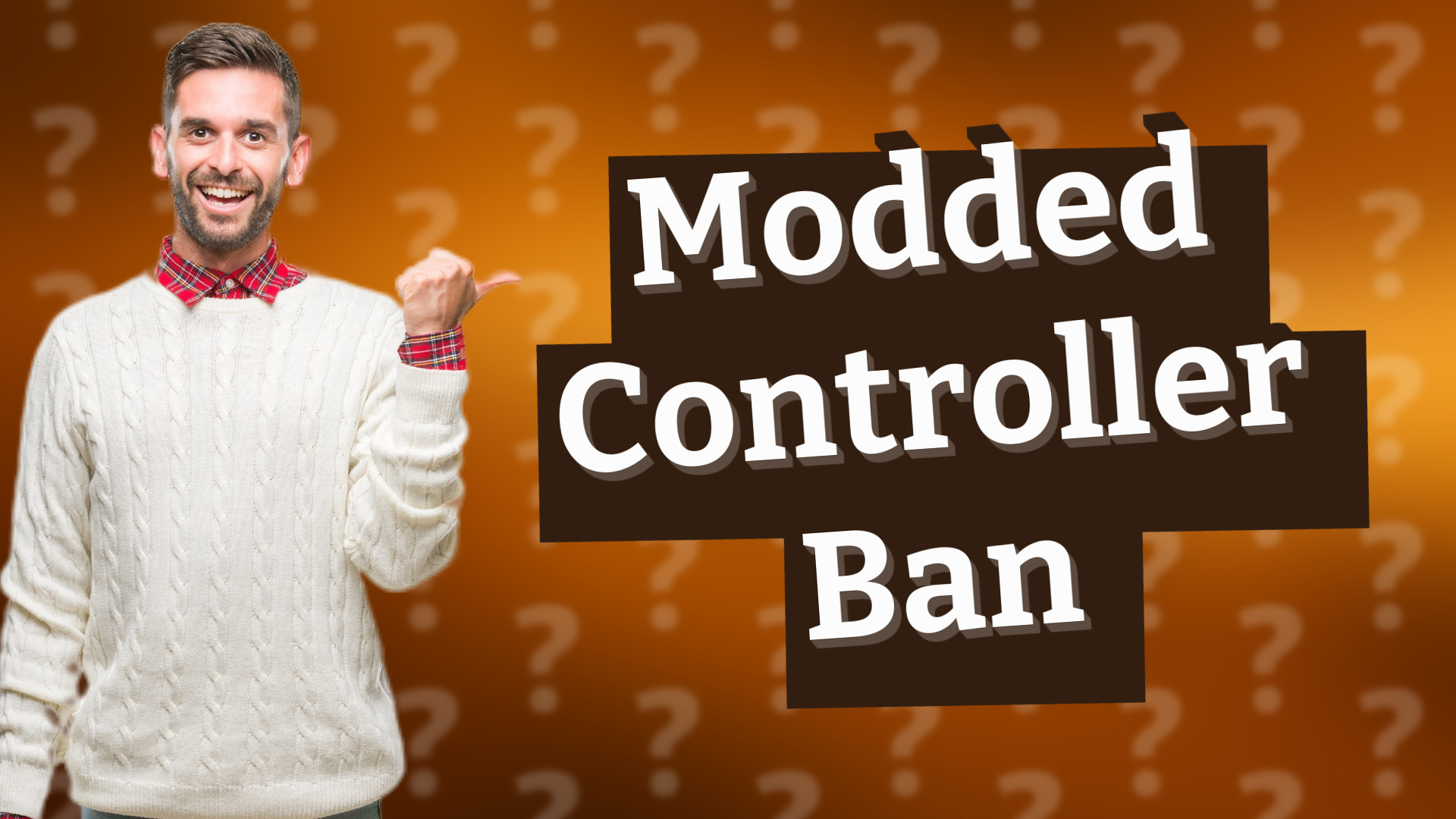 Modded Controller Ban